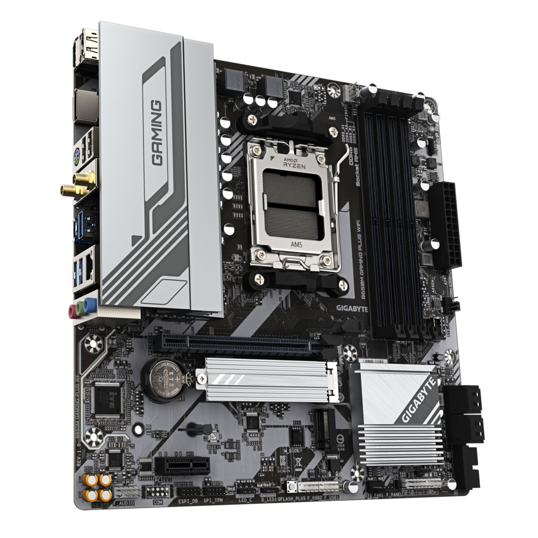 Gigabyte GA-B650M GAMING PLUS WF (AM5) (D) Gigabyte GA-B650M GAMING PLUS WF (AM5) (D)