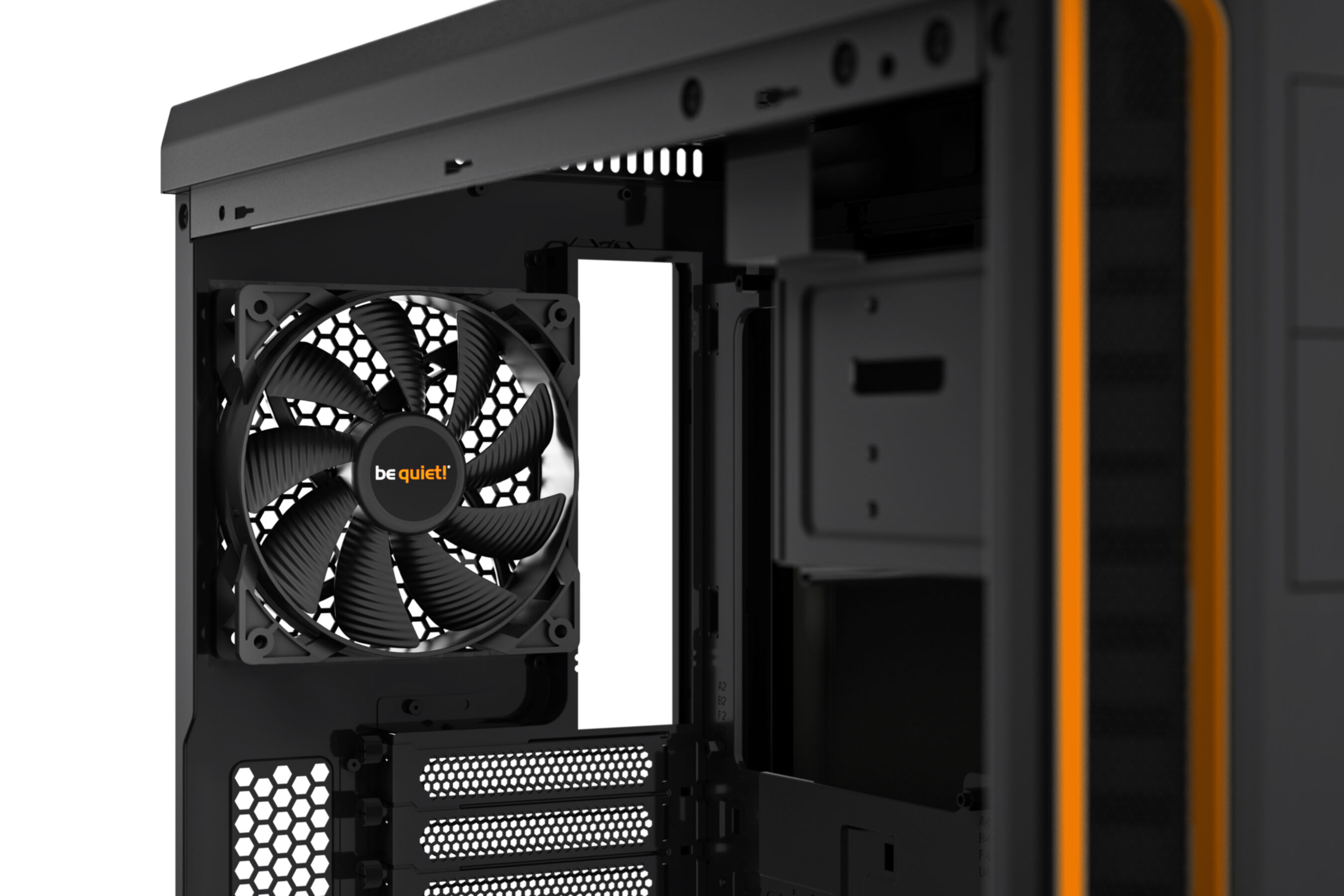 PC- Gehäuse BeQuiet Pure Base 600 Window - orange PC- Gehäuse BeQuiet Pure Base 600 Window - orange