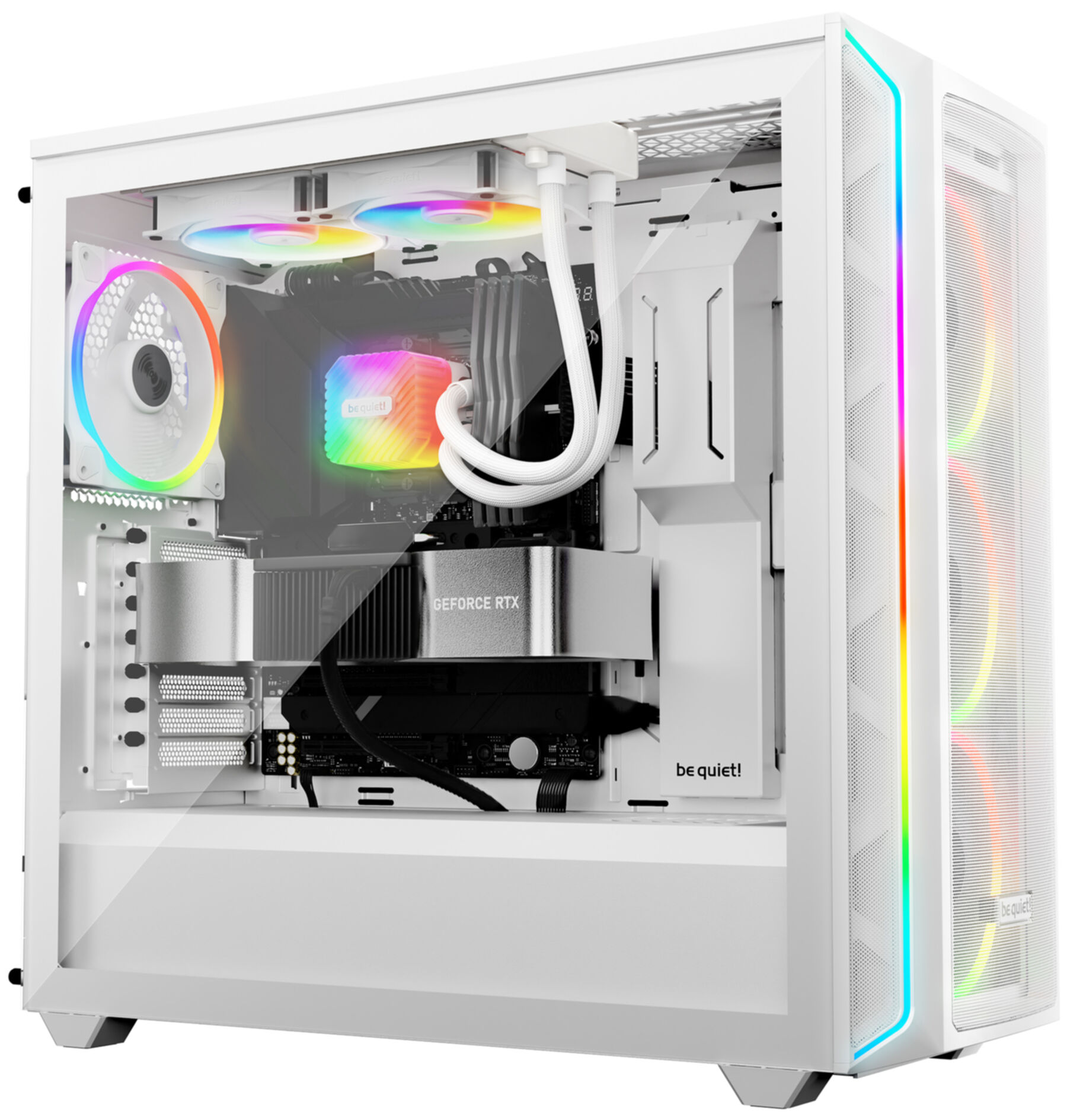 Cooler Be Quiet! Light Loop - Prozessor - Wasserkühlung - 240mm White (BW021) Cooler Be Quiet! Light Loop - Prozessor - Wasserkühlung - 240mm White (BW021)