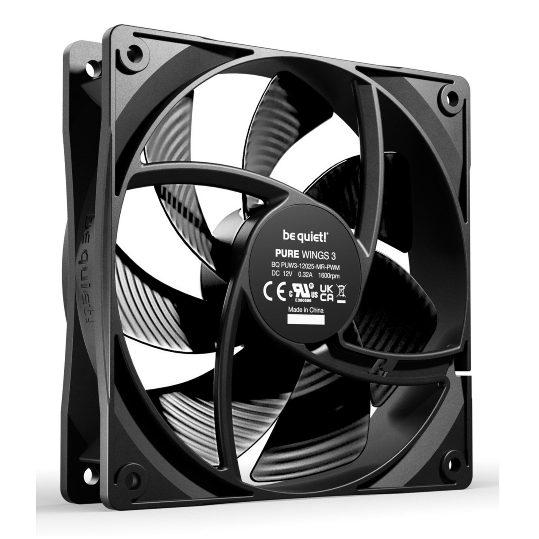 PC- Gehäuselüfter Be Quiet Pure Wings 3 PWM 120mm BL141 3er Pack PC- Gehäuselüfter Be Quiet Pure Wings 3 PWM 120mm BL141 3er Pack