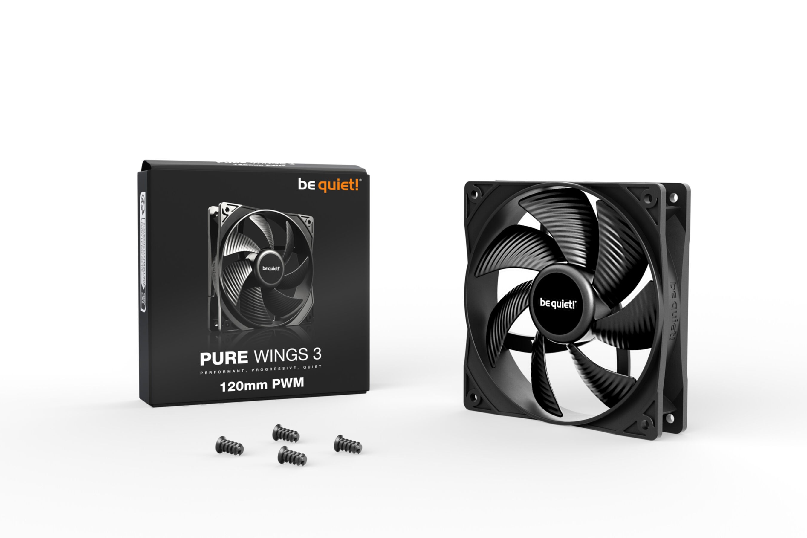 PC- Gehäuselüfter Be Quiet Pure Wings 3 120mm PWM black BL105 PC- Gehäuselüfter Be Quiet Pure Wings 3 120mm PWM black BL105