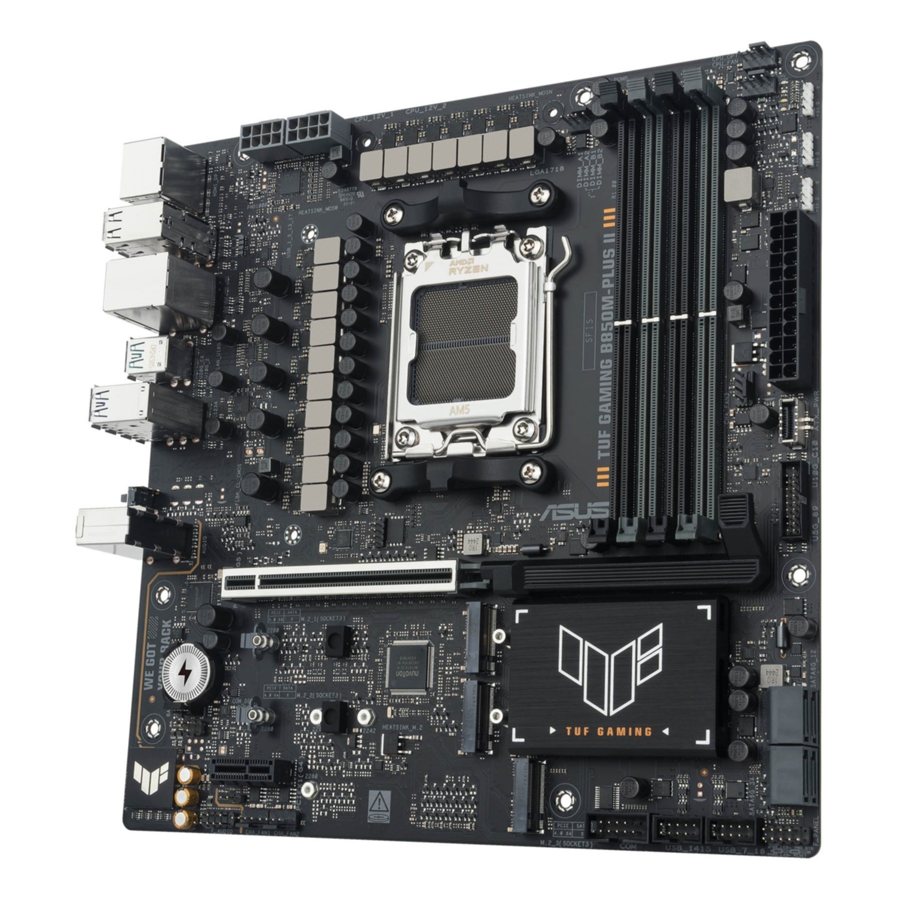 ASUS TUF B850M-PLUS II GAMING (AM5) (D) ASUS TUF B850M-PLUS II GAMING (AM5) (D)