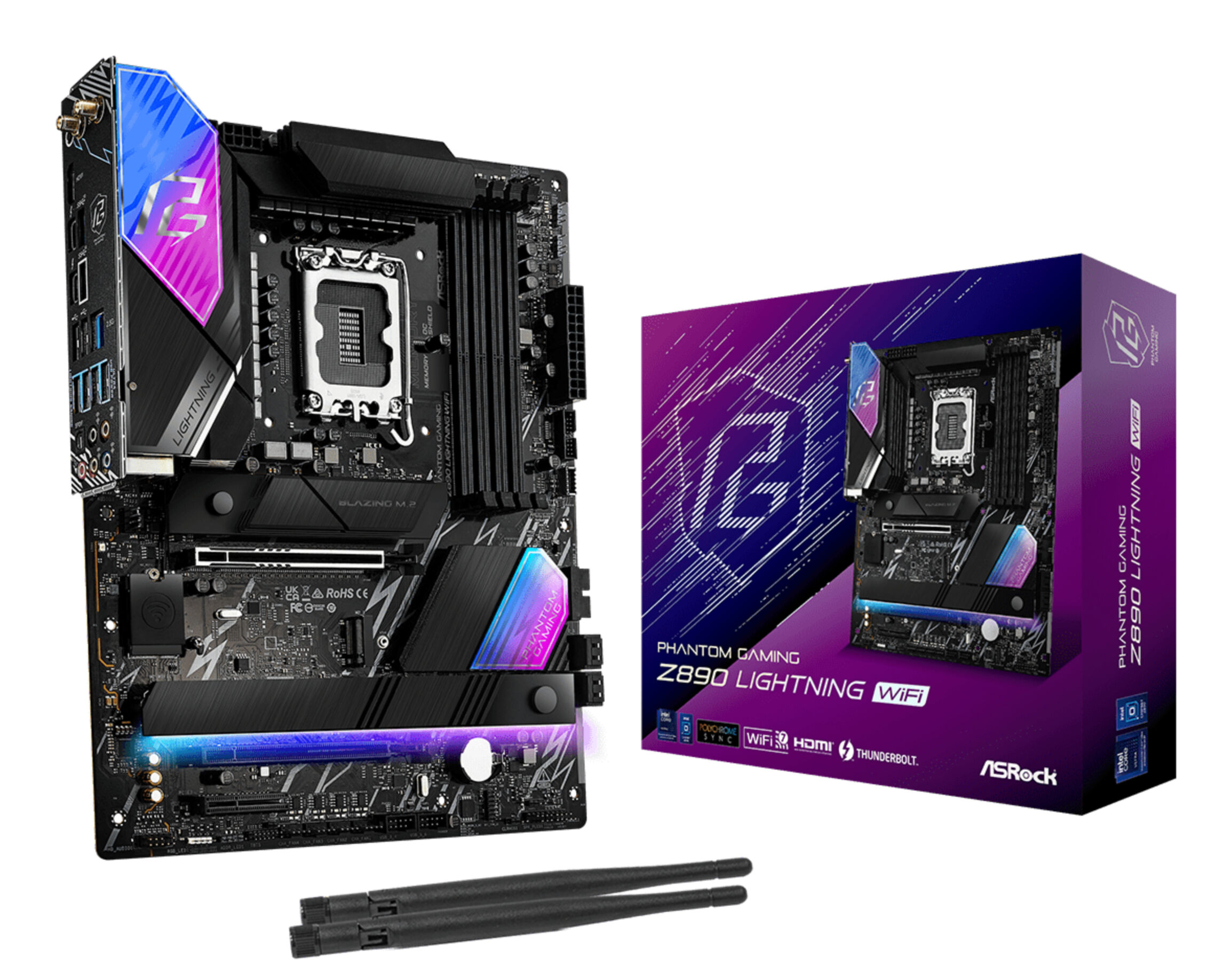 ASROCK Z890 Lightning WiFi (1851) (D) ASROCK Z890 Lightning WiFi (1851) (D)