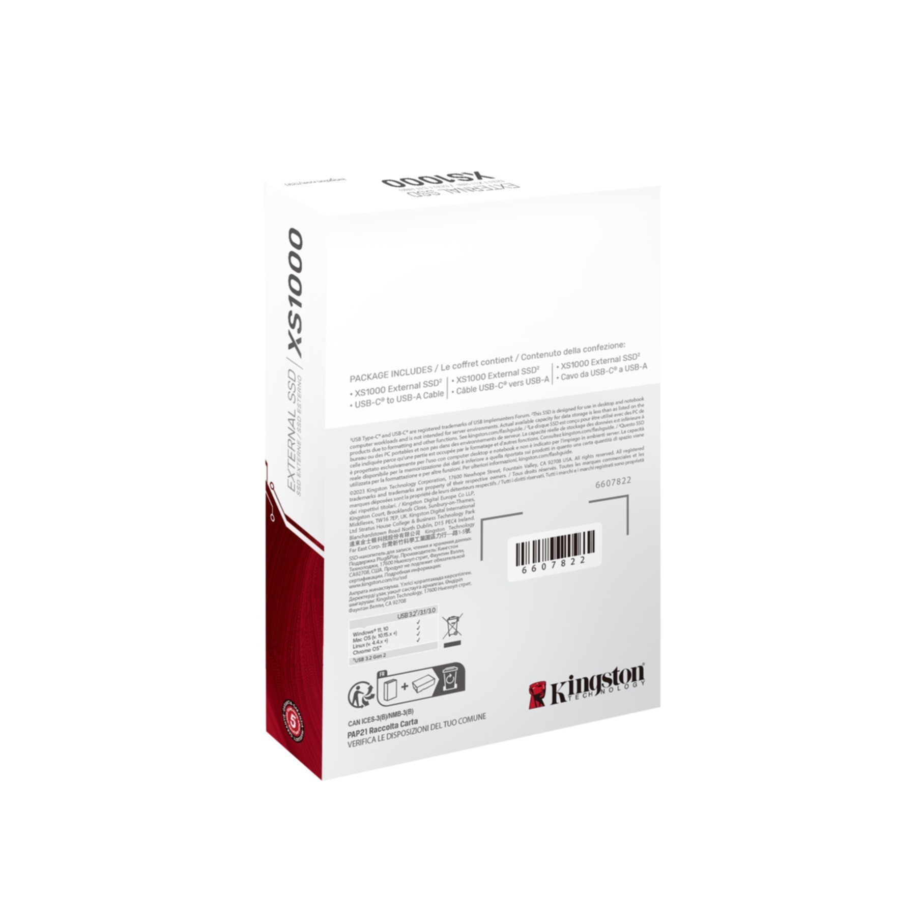 SSD extern Kingston XS1000 1TB SXS1000/1000G