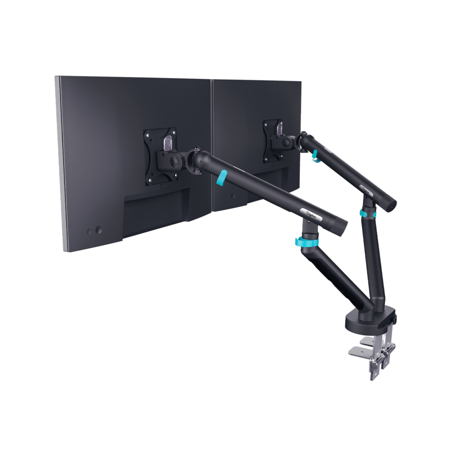 Digitus Monitorhalterung 2x35" schwenkbar black DA-90471