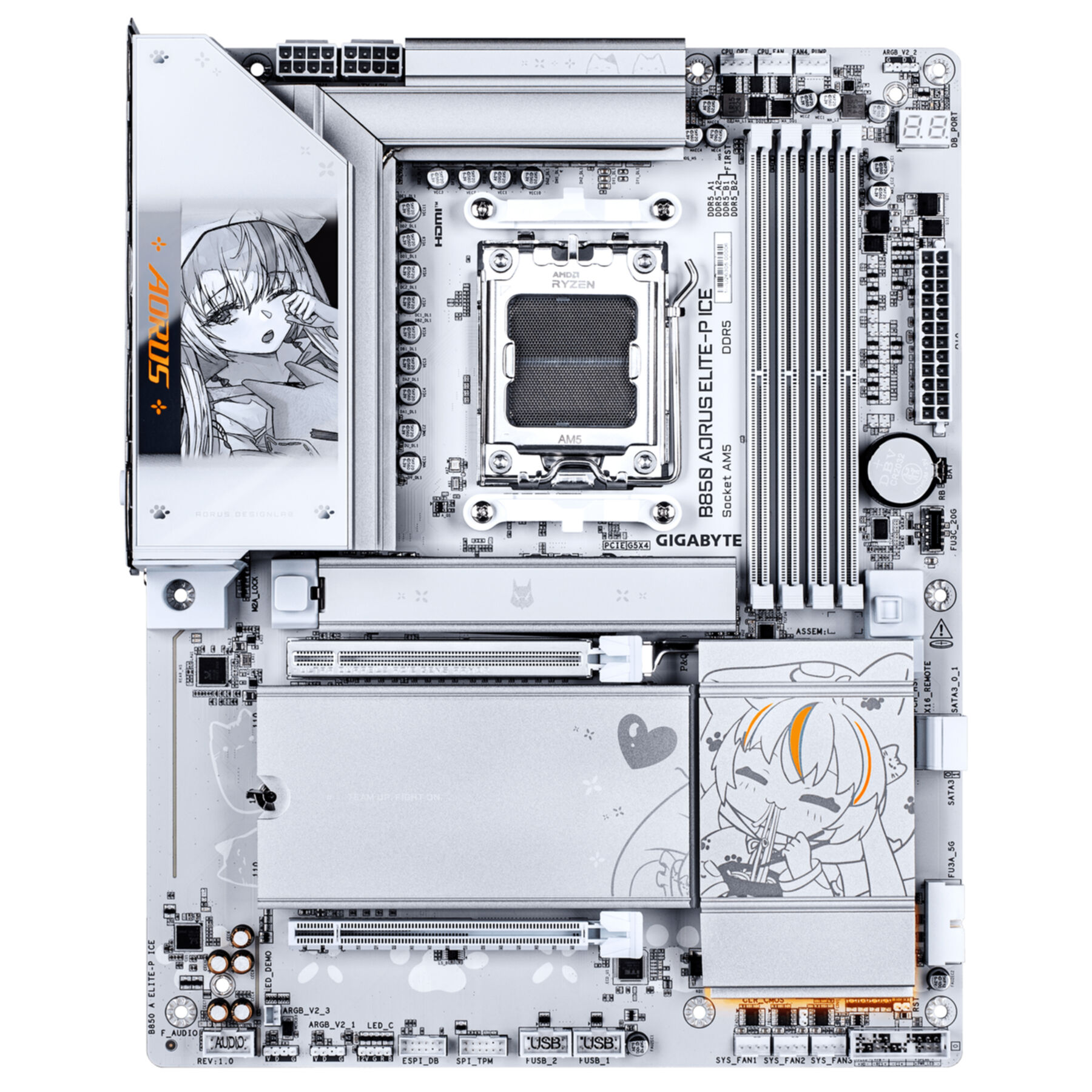 Gigabyte GA-B850 A ELITE-P ICE (AM5) (D) Gigabyte GA-B850 A ELITE-P ICE (AM5) (D)