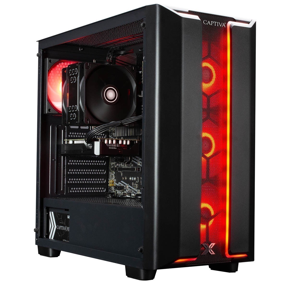 Captiva PC Ultimate Gaming R90-956 (Ryzen 5 7600X/RTX5090 32GB GDDR7/SSD 2TB/32GB/WLAN/Windows 11 Home 64-bit)
