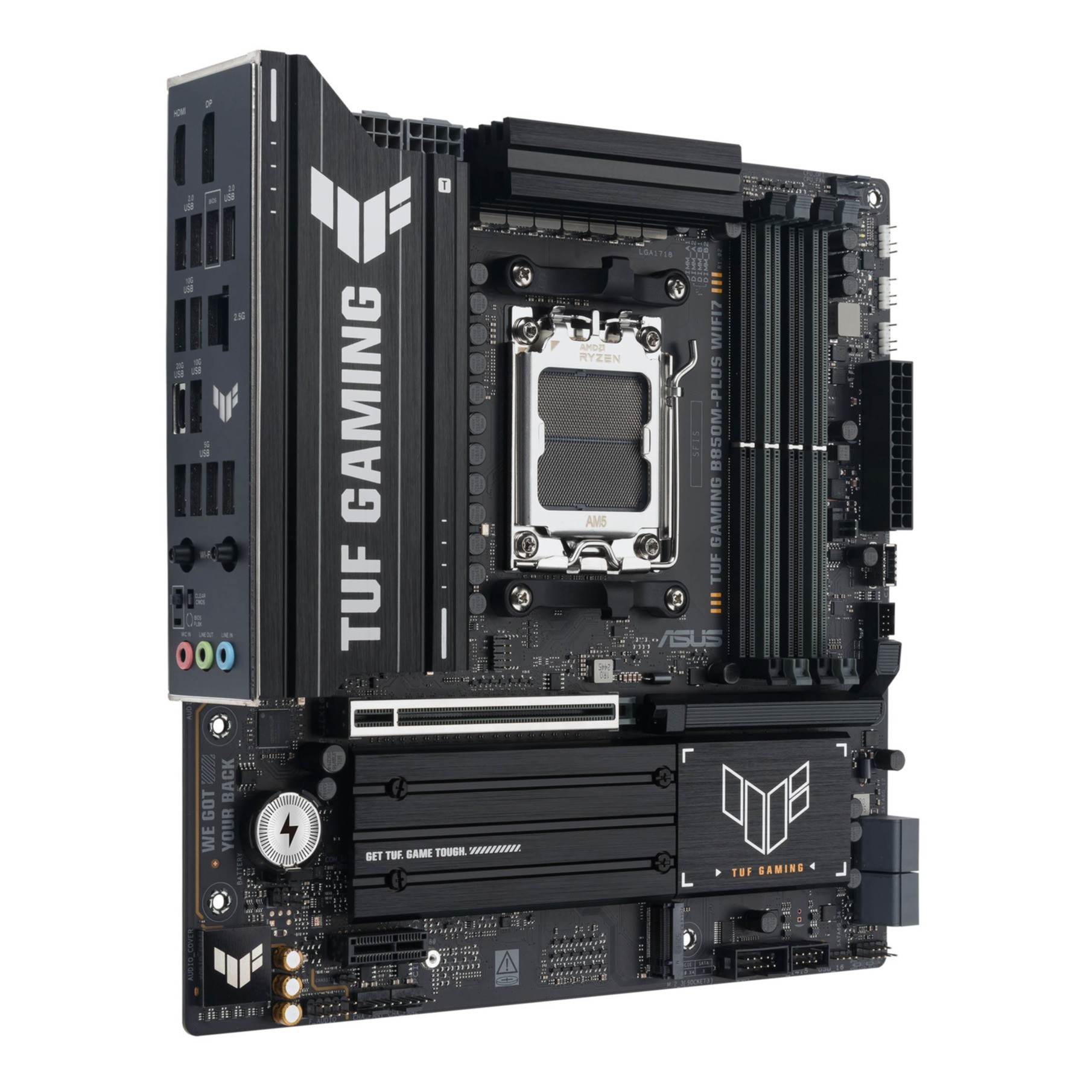 ASUS TUF B850M-PLUS GAMING WIFI7 (AM5) (D) ASUS TUF B850M-PLUS GAMING WIFI7 (AM5) (D)