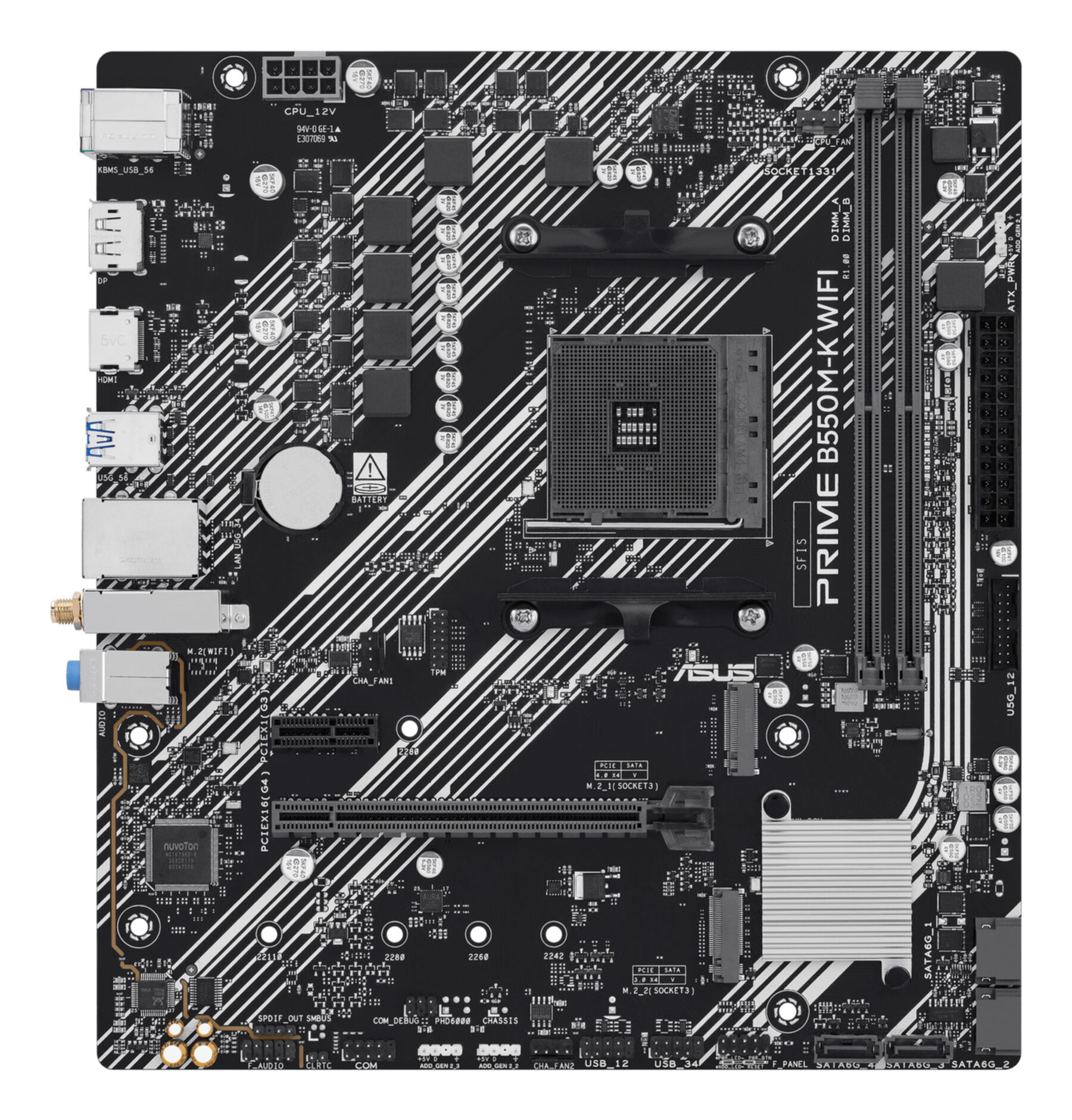 ASUS PRIME B550M-K WIFI (AM4) (D) ASUS PRIME B550M-K WIFI (AM4) (D)
