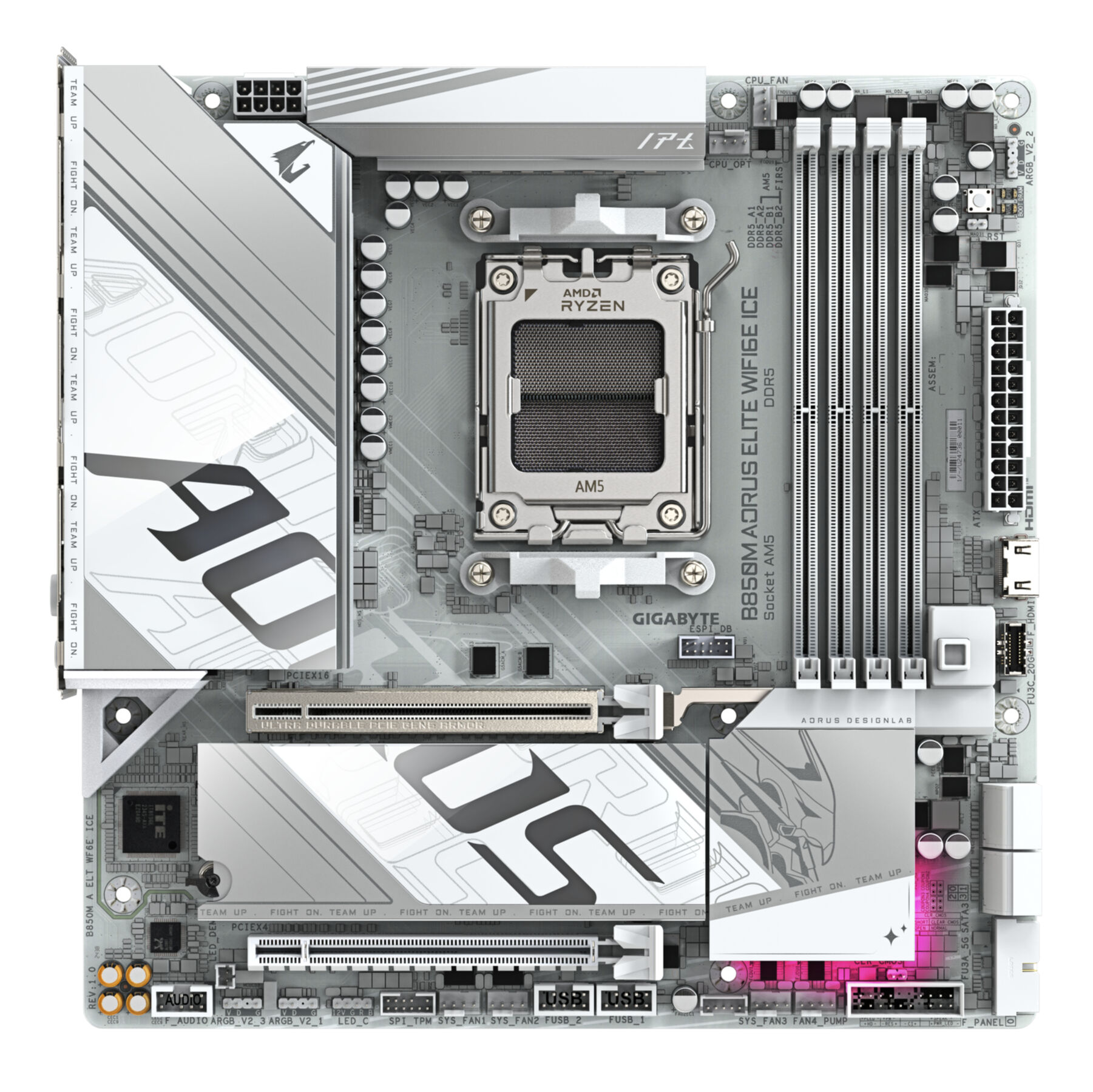 Gigabyte GA-B850M A ELT WF6E ICE (AM5) (D) Gigabyte GA-B850M A ELT WF6E ICE (AM5) (D)