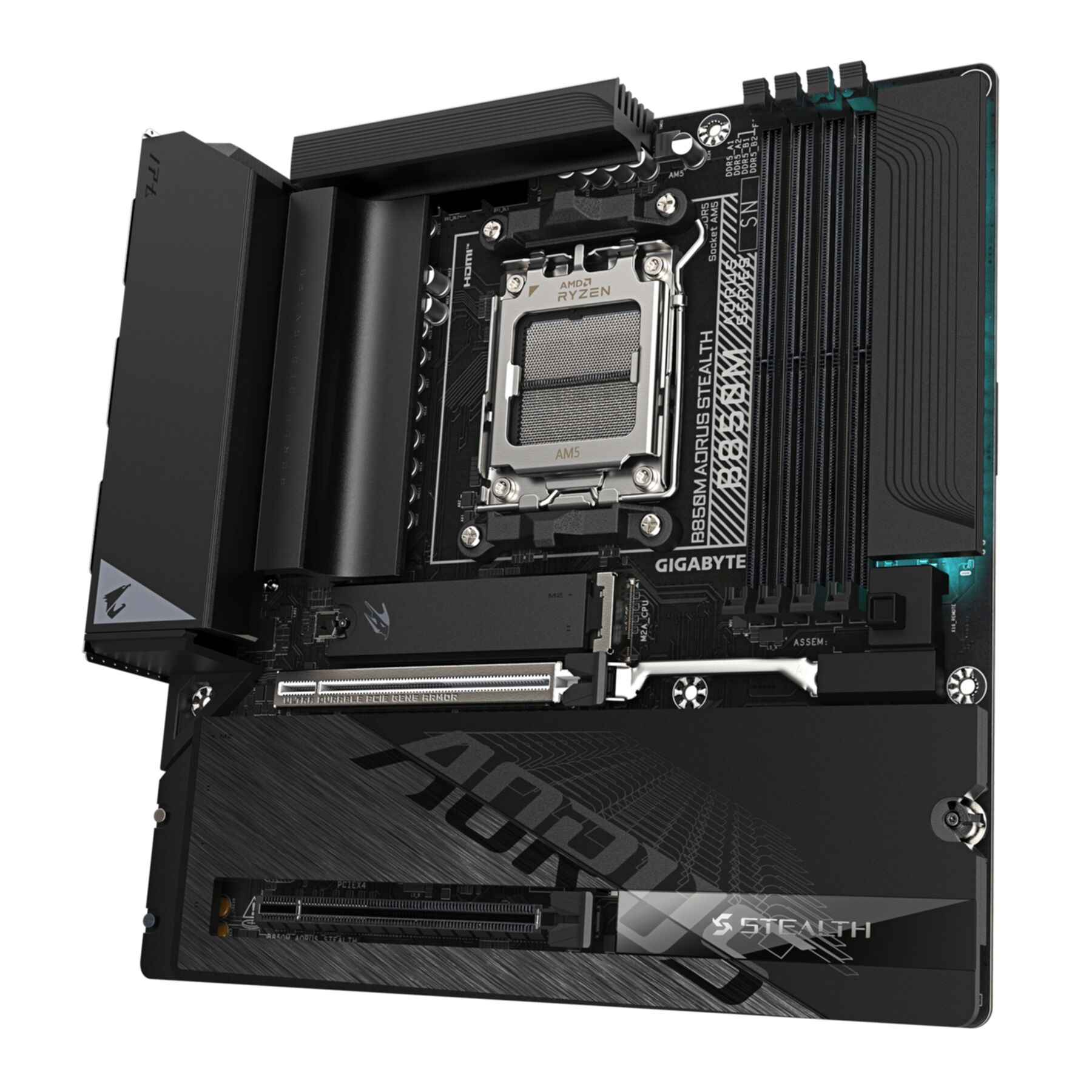 Gigabyte GA-B850M AORUS STEALTH (AM5) (D) Gigabyte GA-B850M AORUS STEALTH (AM5) (D)