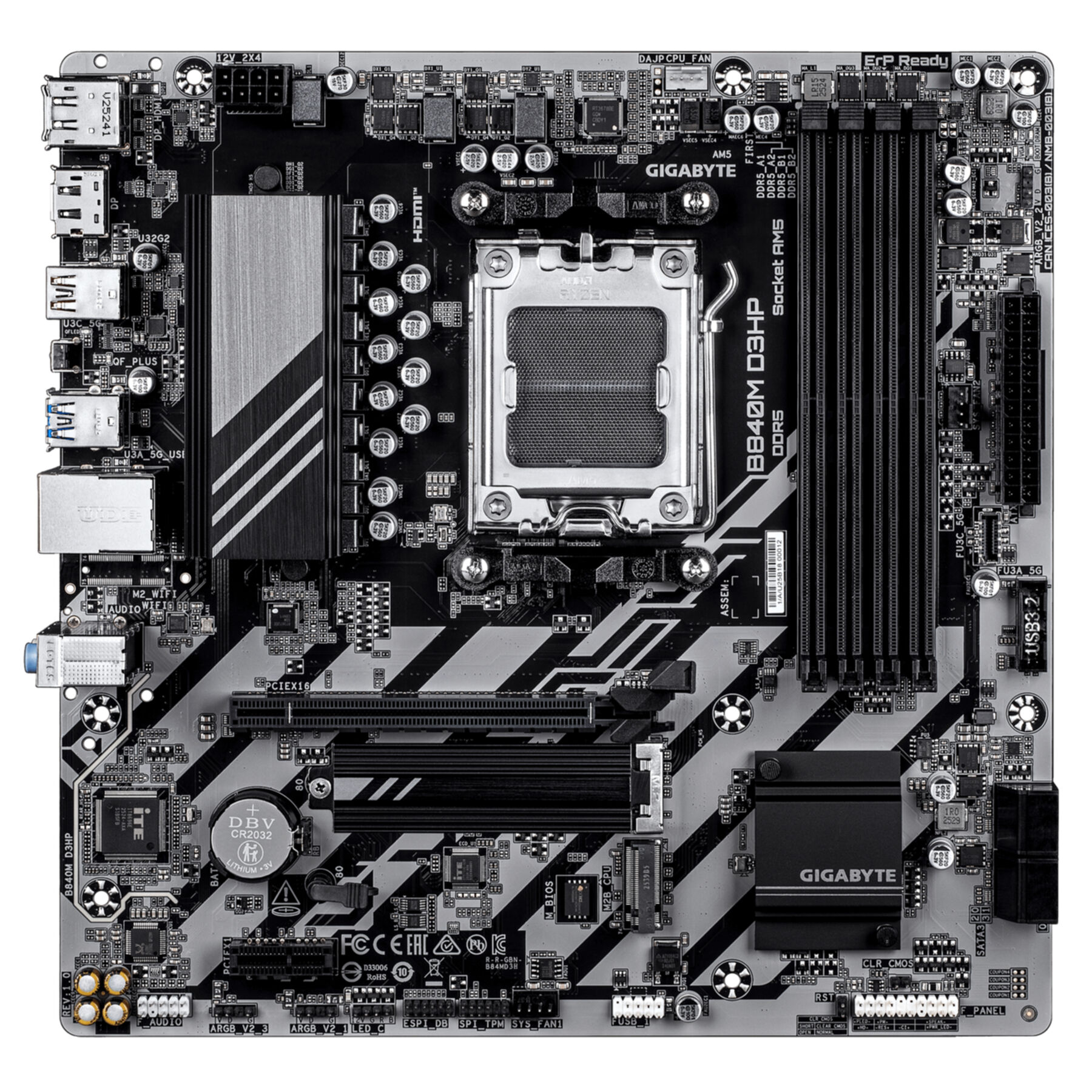 Gigabyte GA-B840M D3HP (AM5) (D)