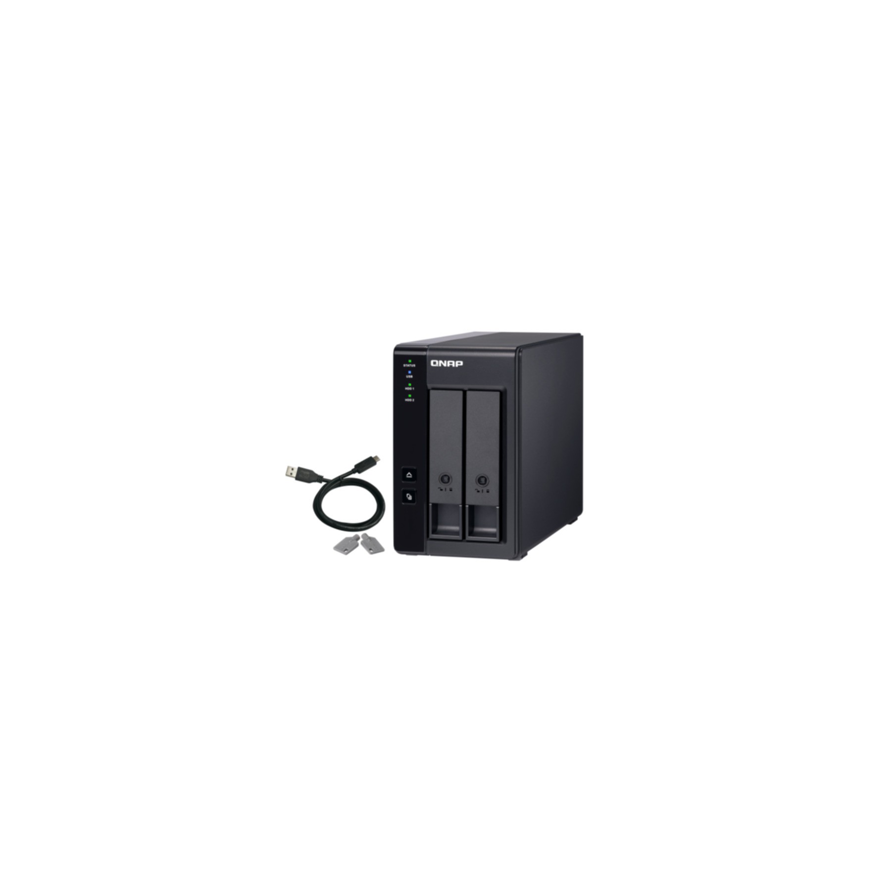 NAS Server QNAP TR-002 - 2 Schächte NAS Server QNAP TR-002 - 2 Schächte