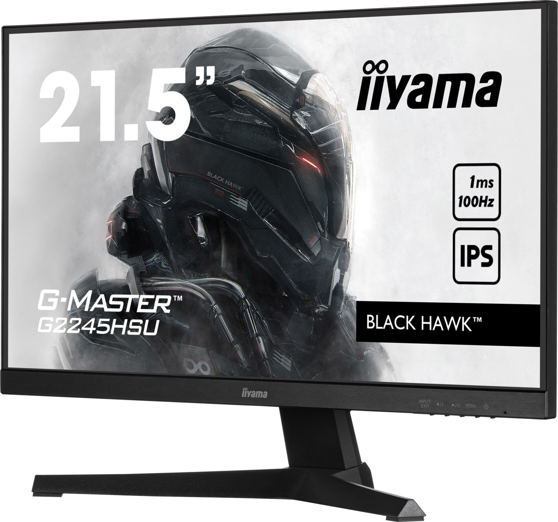 TFT Iiyama G-Master G2245HSU-B2 55,90cm (22")LED,HDMI,DisplayPort,SP [B-Ware]