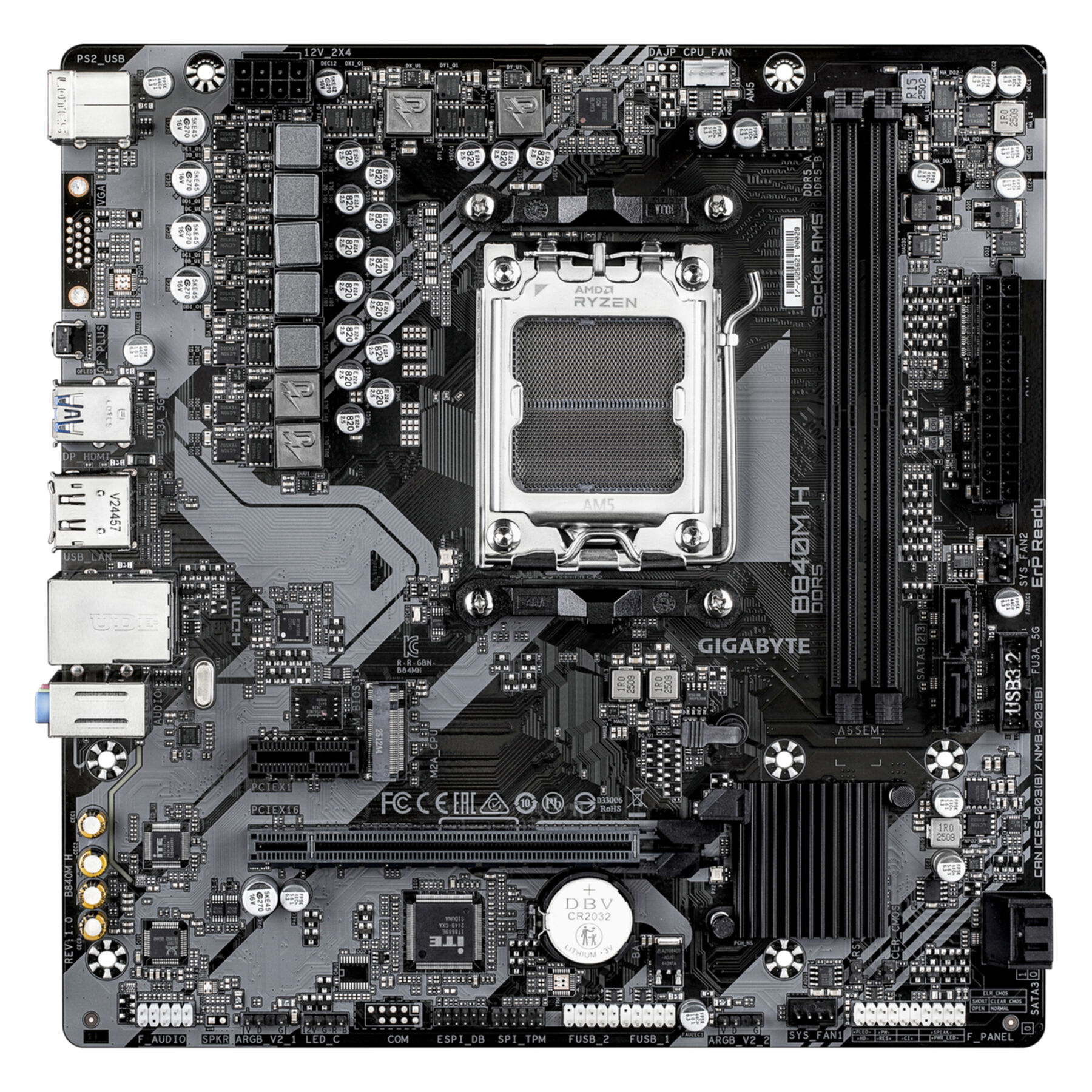 Gigabyte GA-B840M H (AM5) (D)