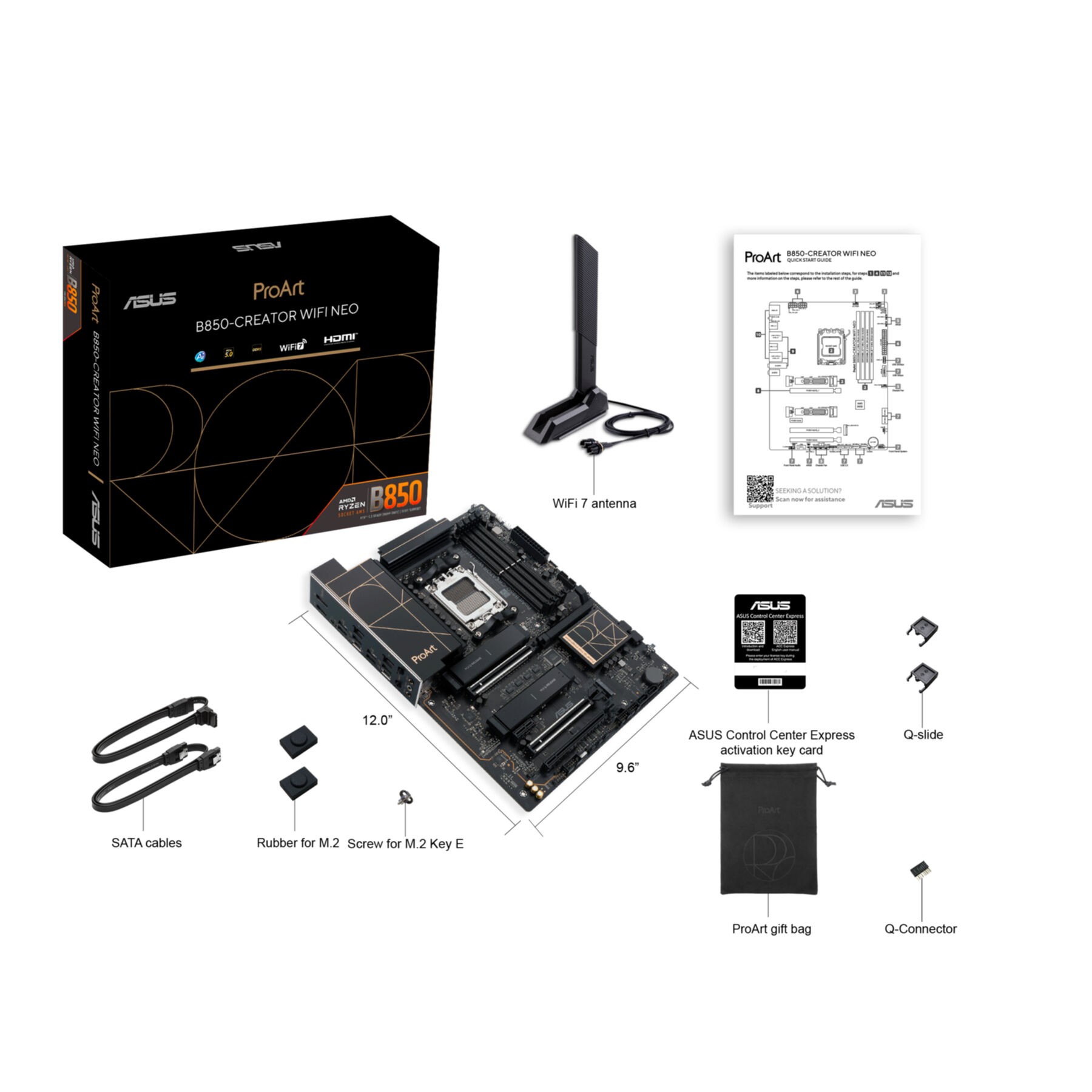 ASUS PROART B850 Creator WIFI NEO (AM5) (D) ASUS PROART B850 Creator WIFI NEO (AM5) (D)