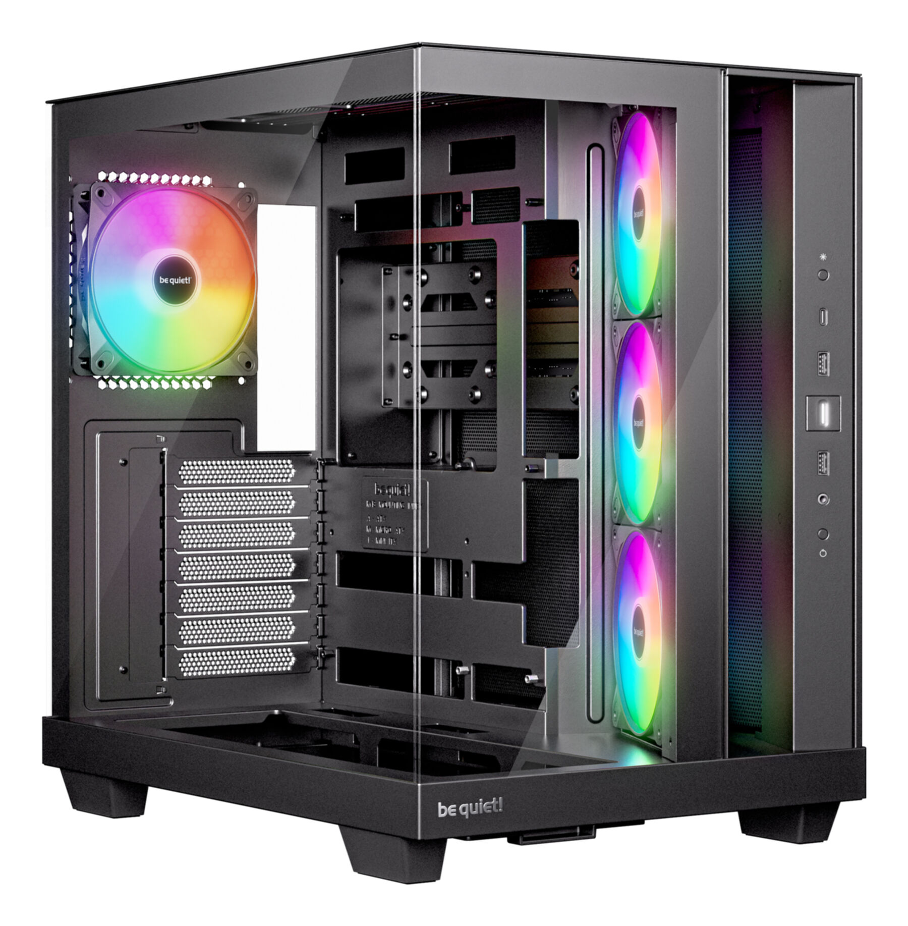 PC- Gehäuse BeQuiet Light Base 500 LX schwarz