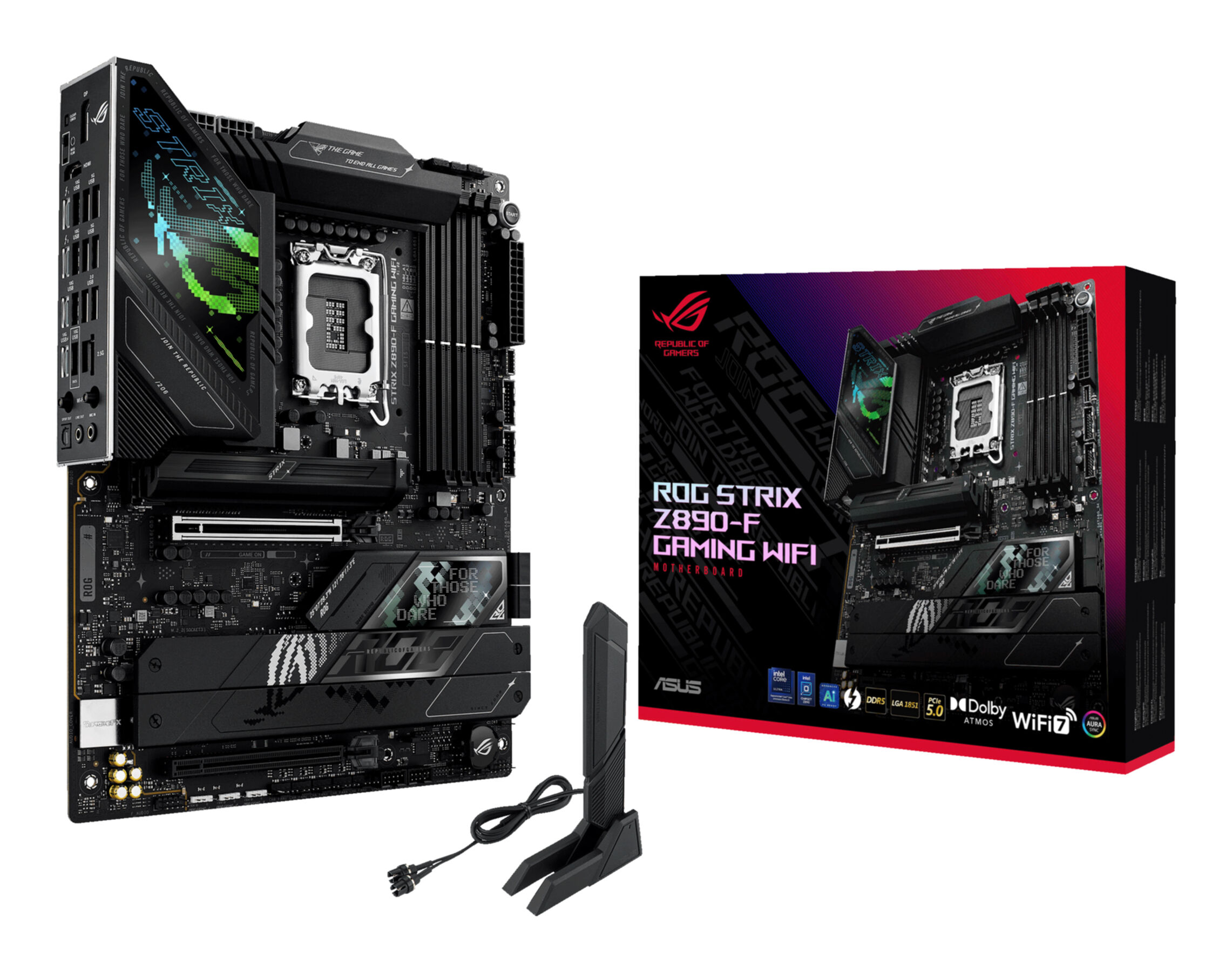 ASUS ROG STRIX Z890-F GAMING WIFI (1851) (D) ASUS ROG STRIX Z890-F GAMING WIFI (1851) (D)