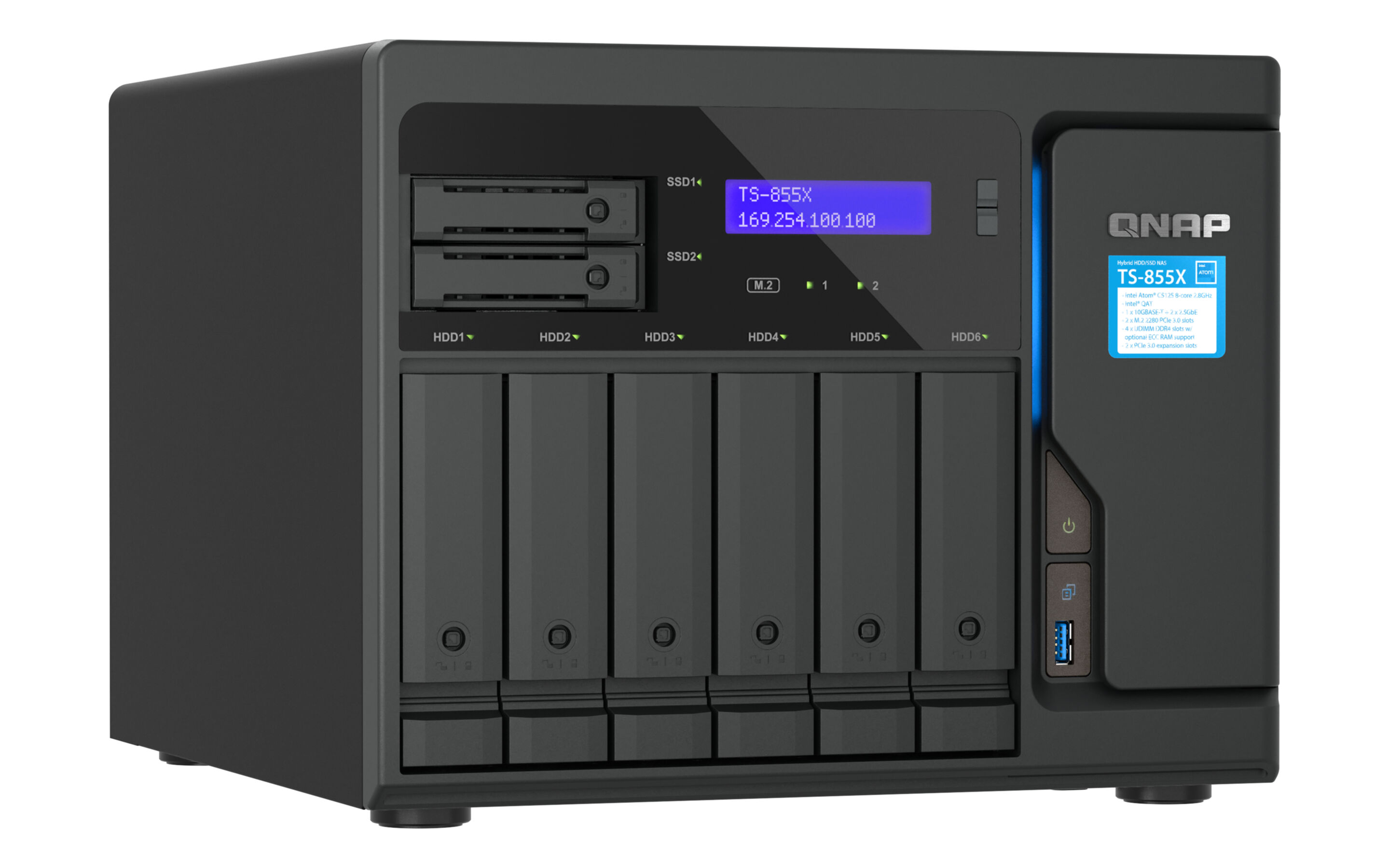 NAS Server QNAP TS-855X-8G 8-Bay NAS Server QNAP TS-855X-8G 8-Bay