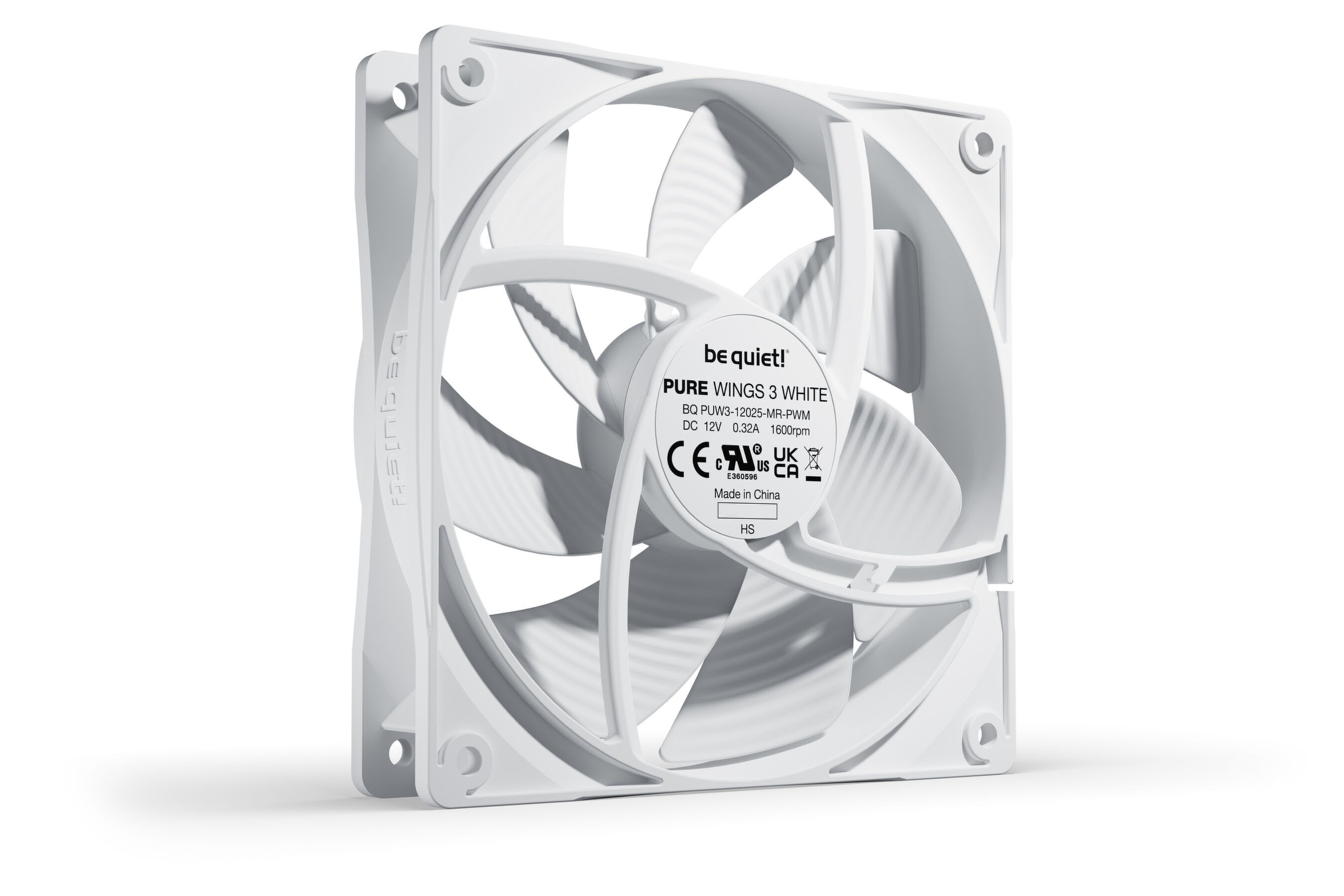 PC- Gehäuselüfter Be Quiet Pure Wings 3 120mm White BL110 PC- Gehäuselüfter Be Quiet Pure Wings 3 120mm White BL110