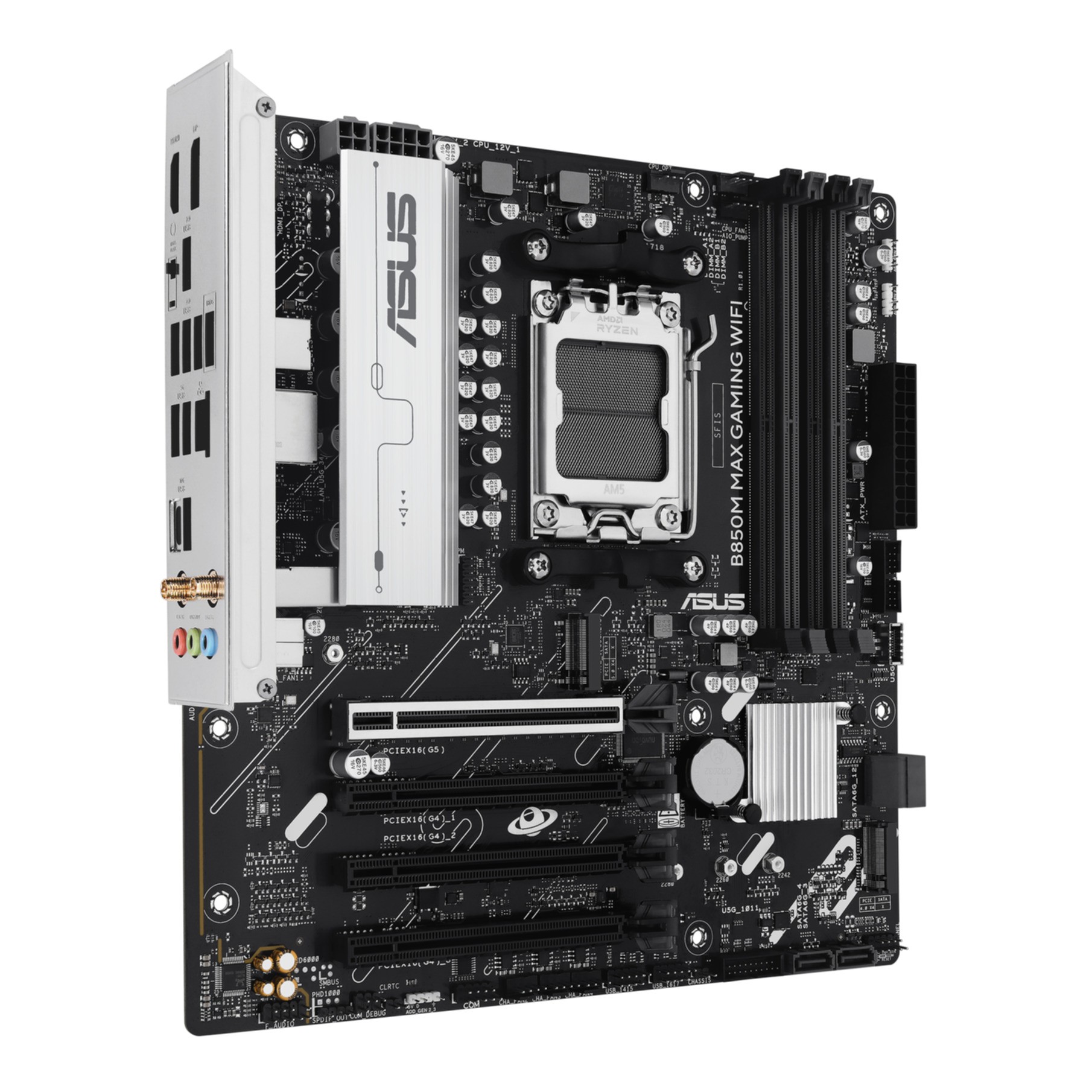 ASUS B850M MAX Gaming WIFI (AM5) (D) ASUS B850M MAX Gaming WIFI (AM5) (D)