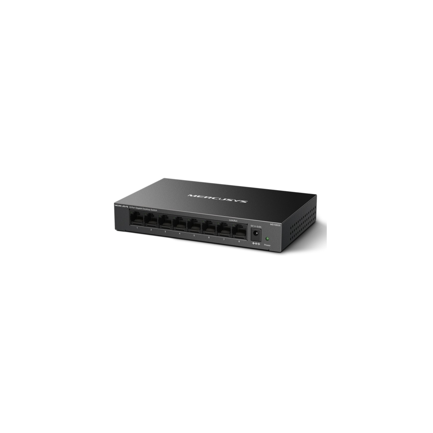 Mercusys Switch MS108GS 8-port 10/100/1000 Mercusys Switch MS108GS 8-port 10/100/1000