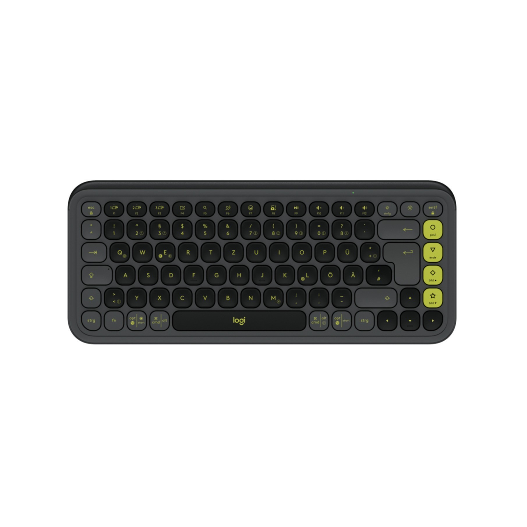 Keyboard Logitech Pop Icon Keys Wireless Graphite (DE) (920-013059) Keyboard Logitech Pop Icon Keys Wireless Graphite (DE) (920-013059)