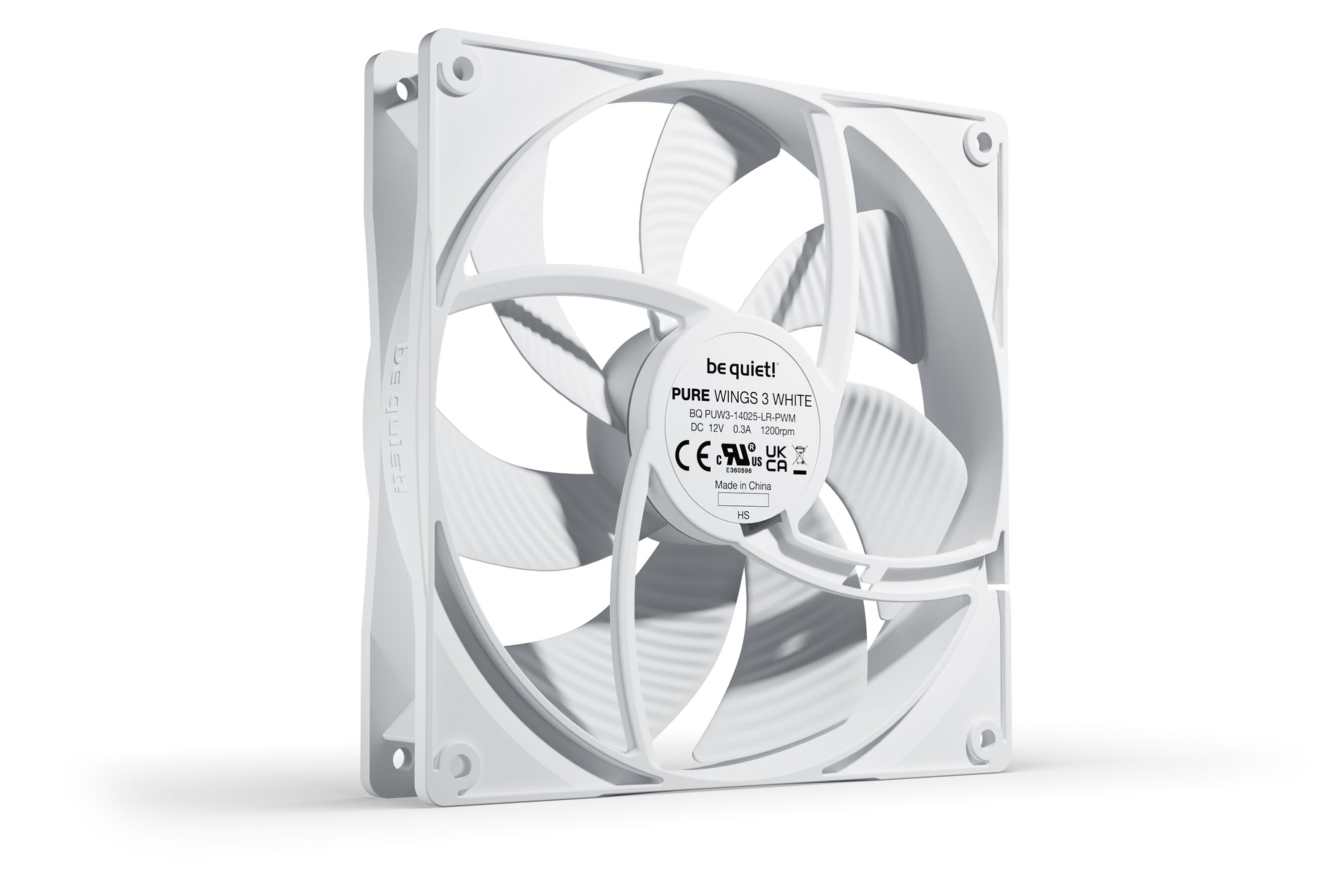 PC- Gehäuselüfter Be Quiet Pure Wings 3 PWM 140mm white BL112 PC- Gehäuselüfter Be Quiet Pure Wings 3 PWM 140mm white BL112