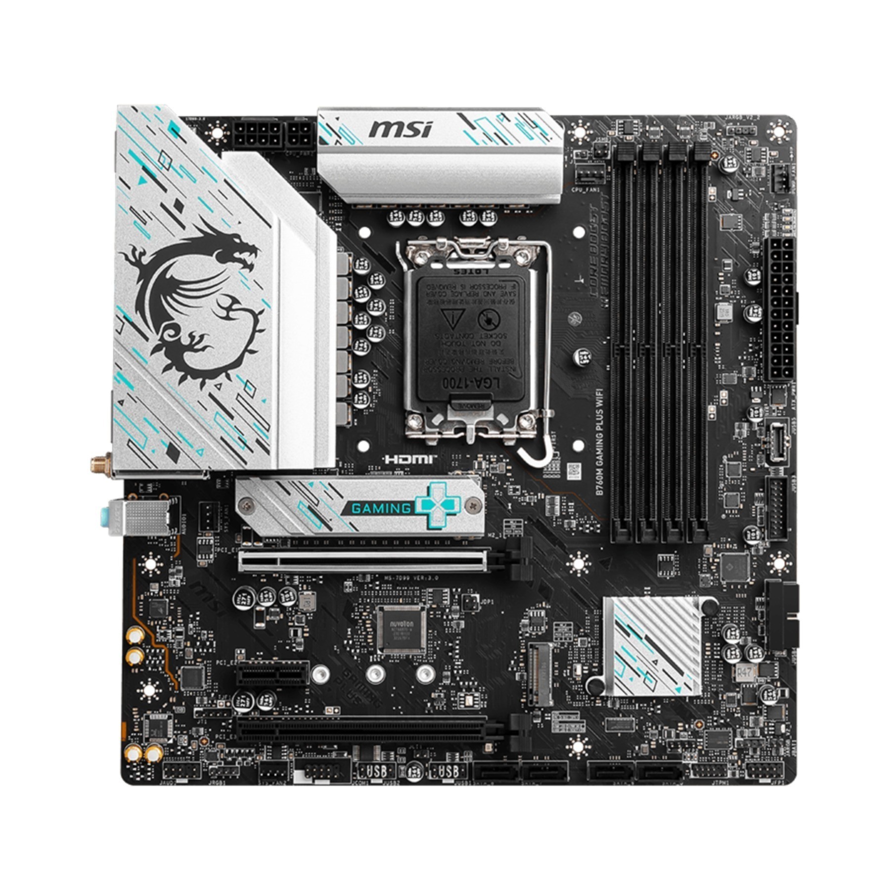 MSI B760M Gaming Plus WIFI (1700) (D)