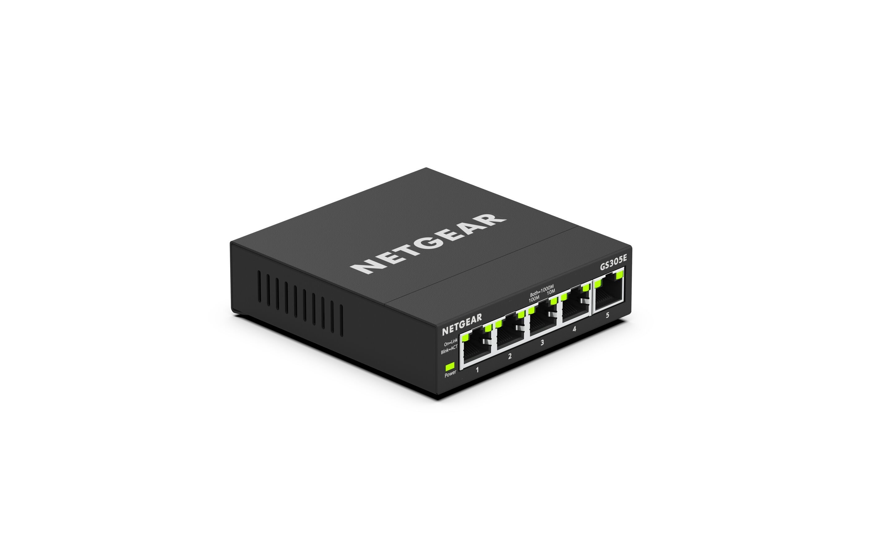 NETGEAR Switch Desktop 5-port 10/100/1000 GS305E-100PES NETGEAR Switch Desktop 5-port 10/100/1000 GS305E-100PES