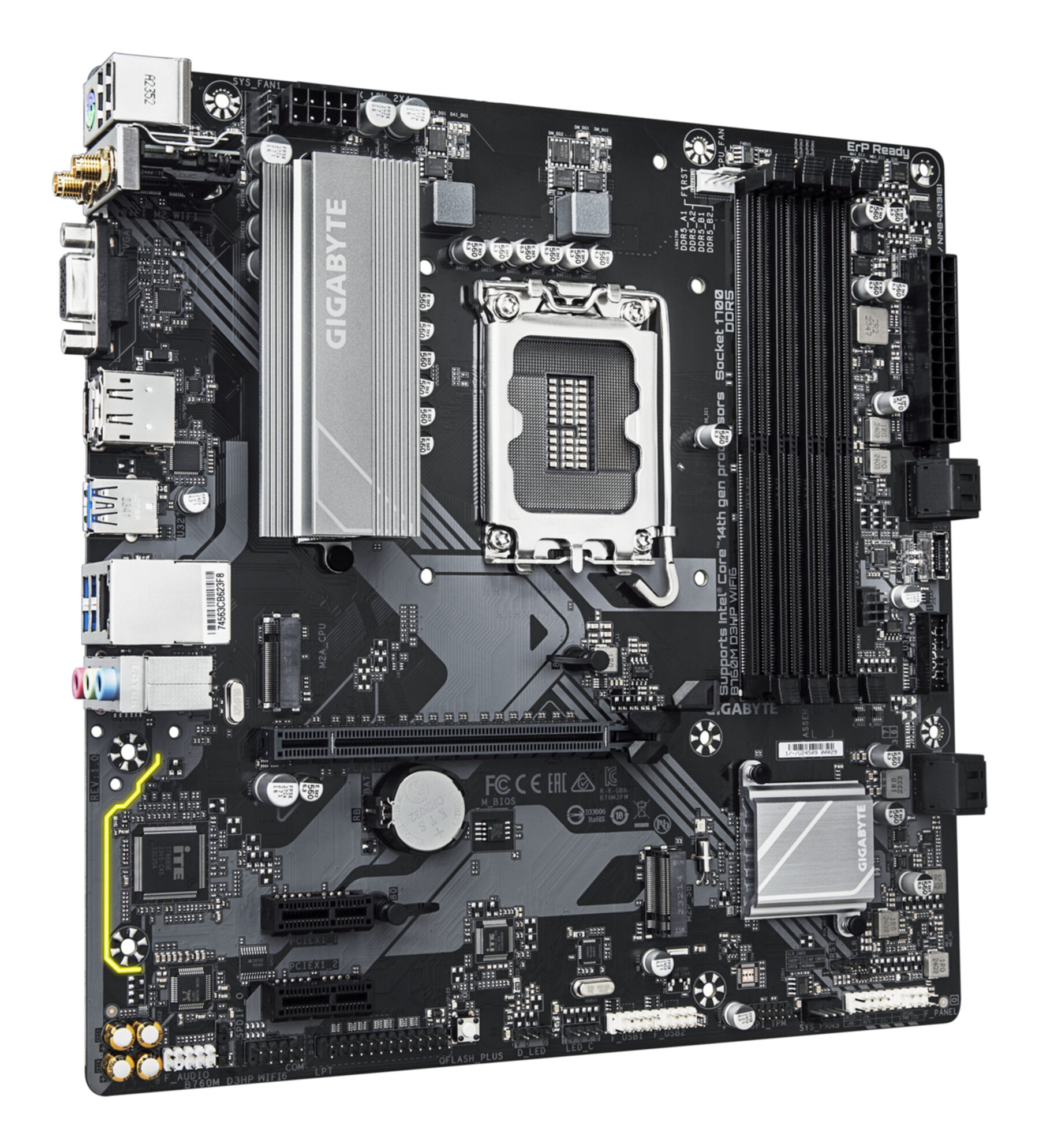 Gigabyte GA-B760M D3HP WIFI6 (1700) (D) Gigabyte GA-B760M D3HP WIFI6 (1700) (D)