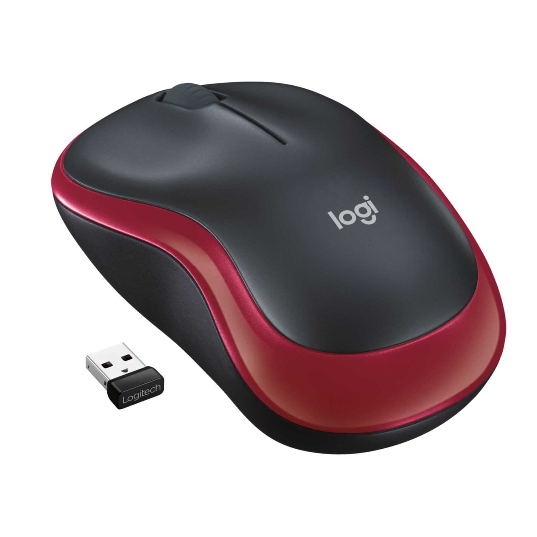 Mouse Logitech M185 Wireless red (910-002237) Mouse Logitech M185 Wireless red (910-002237)