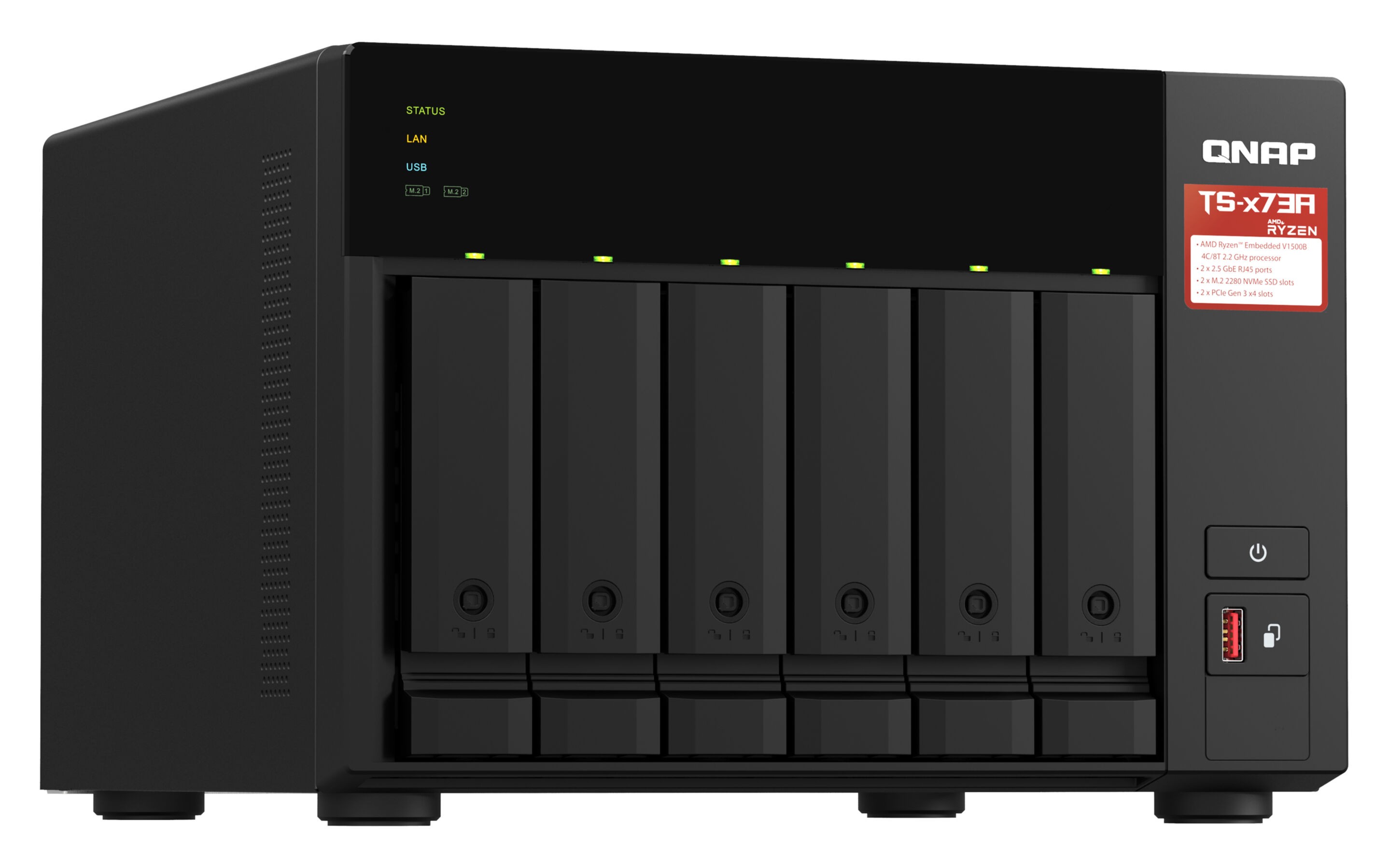 NAS Server QNAP TS-673A-SW5T