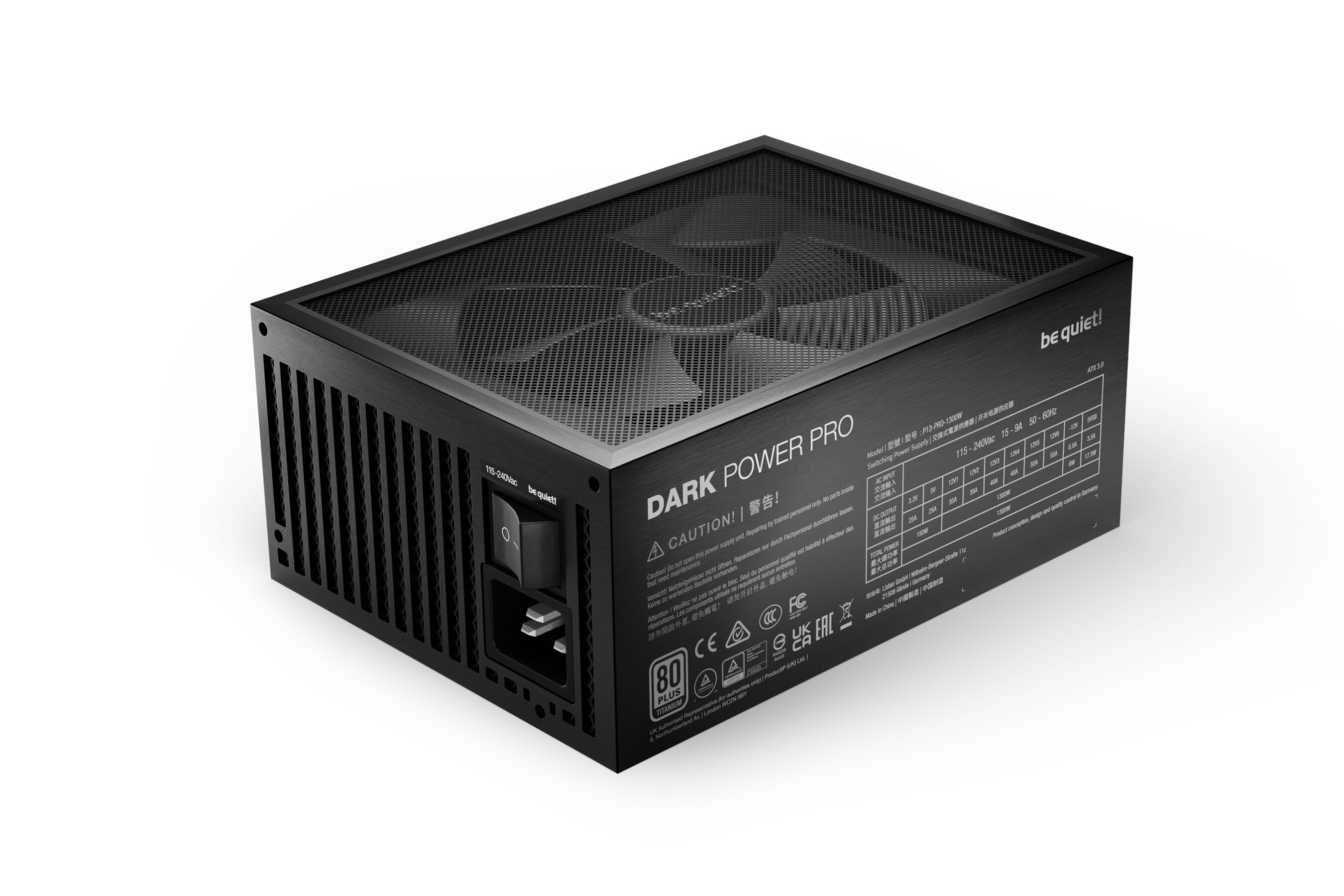 PC- Netzteil Be Quiet Dark Power Pro 13 1300W (BN331)