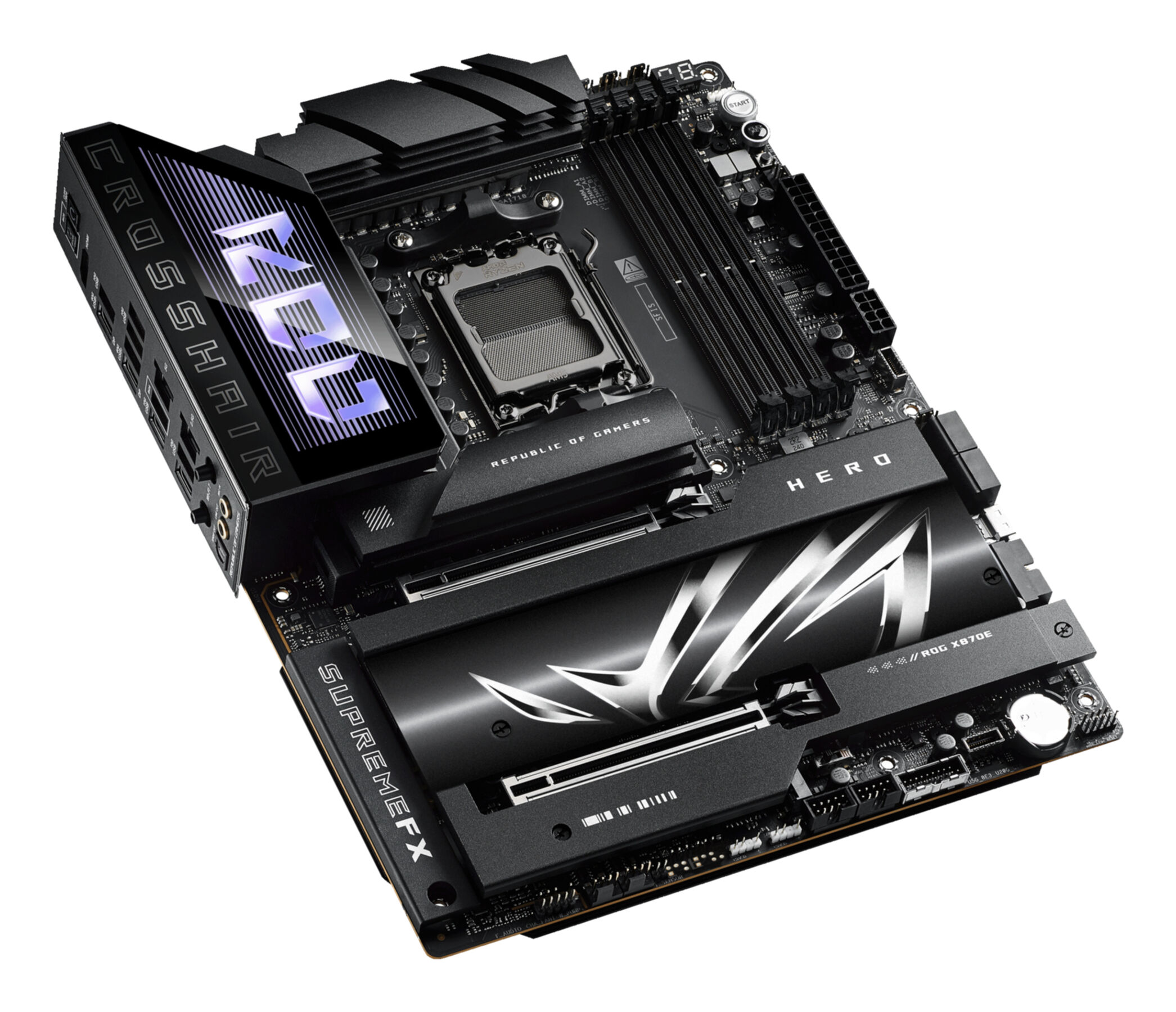 ASUS ROG CROSSHAIR X870E HERO (AM5) (D) ASUS ROG CROSSHAIR X870E HERO (AM5) (D)