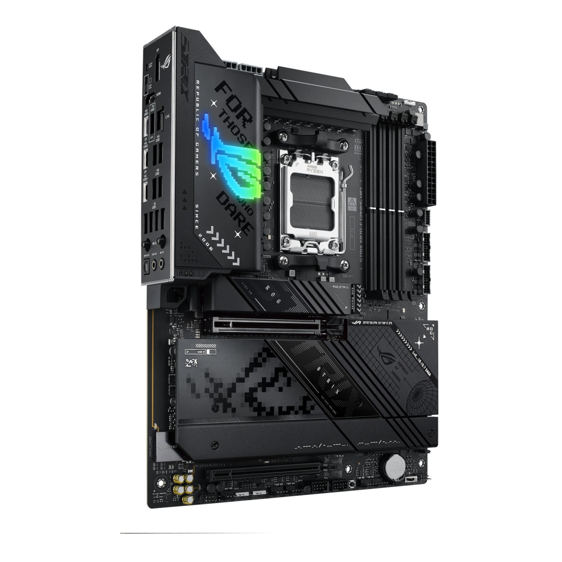 ASUS ROG STRIX X870-F Gaming WIFI (AM5) (D) ASUS ROG STRIX X870-F Gaming WIFI (AM5) (D)