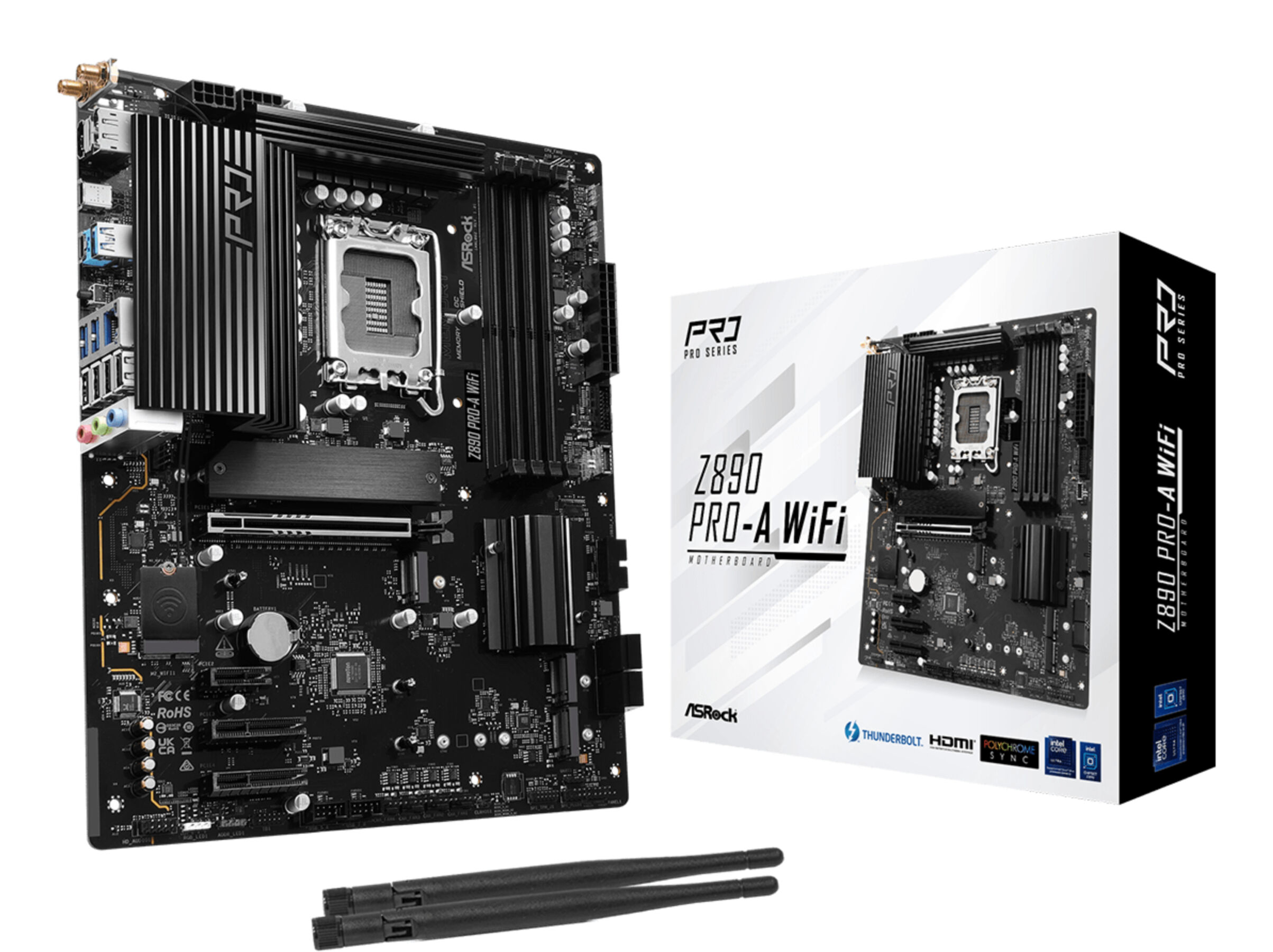 ASROCK Z890 Pro-A WiFi (1851) (D) ASROCK Z890 Pro-A WiFi (1851) (D)