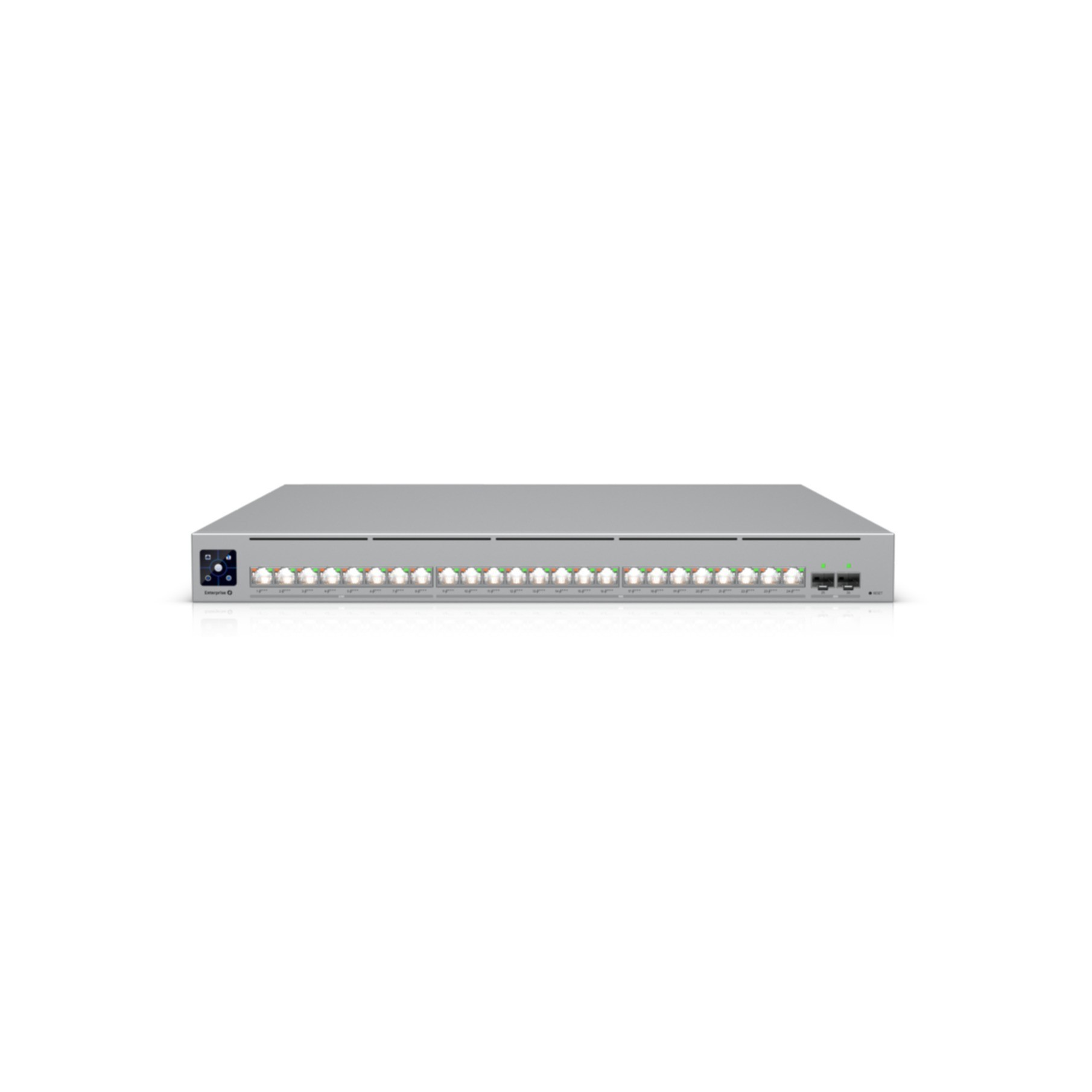 UbiQuiti UniFi Enterprise Campus ECS-24-POE Switch x 2.5GBase-T + 16 x 10Gb Ethernet + 2 x 25 Gigabit SFP28 (1 Jahr Garantie) UbiQuiti UniFi Enterprise Campus ECS-24-POE Switch x 2.5GBase-T + 16 x 10Gb Ethernet + 2 x 25 Gigabit SFP28 (1 Jahr Garantie)
