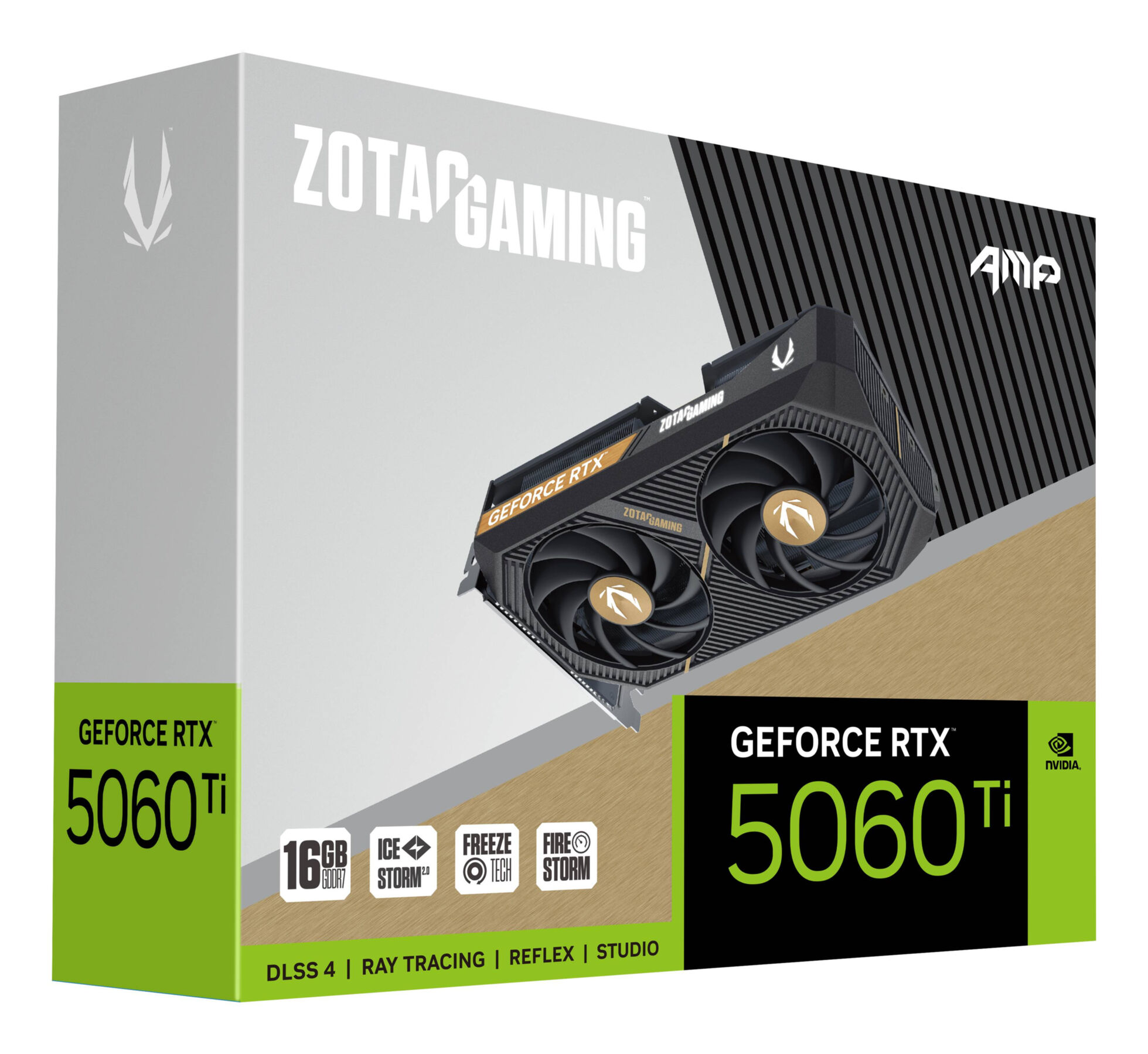 VGA ZOTAC GeForce® RTX 5060 TI 16GB AMP VGA ZOTAC GeForce® RTX 5060 TI 16GB AMP