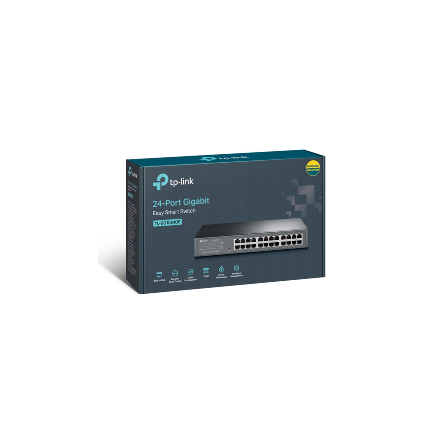 TP-Link Switcher Gigabit 24-port 10/100/1000Mbps TL-SG1024DE TP-Link Switcher Gigabit 24-port 10/100/1000Mbps TL-SG1024DE