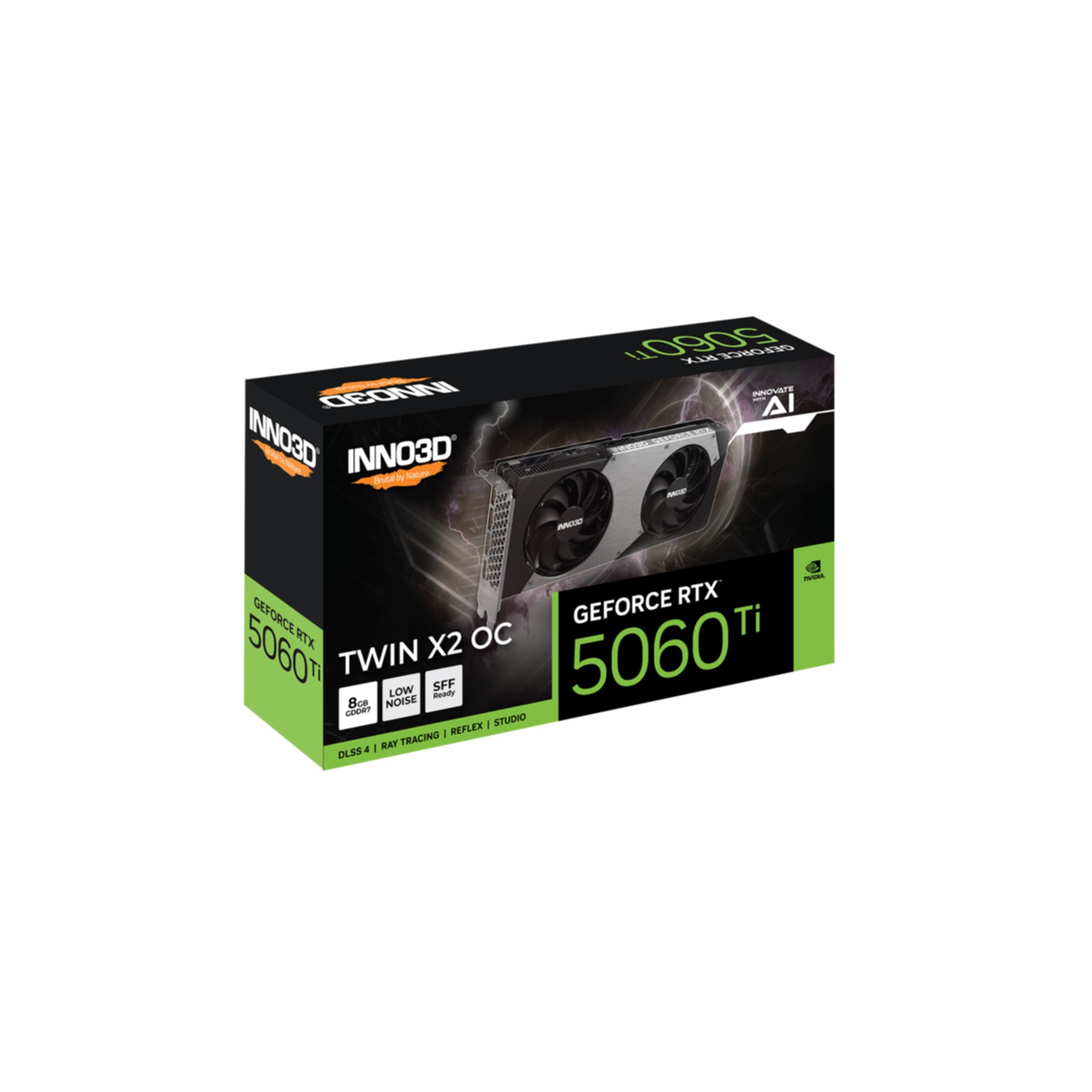 VGA Inno3D GeForce® RTX 5060 TI 8GB Twin X2 OC VGA Inno3D GeForce® RTX 5060 TI 8GB Twin X2 OC