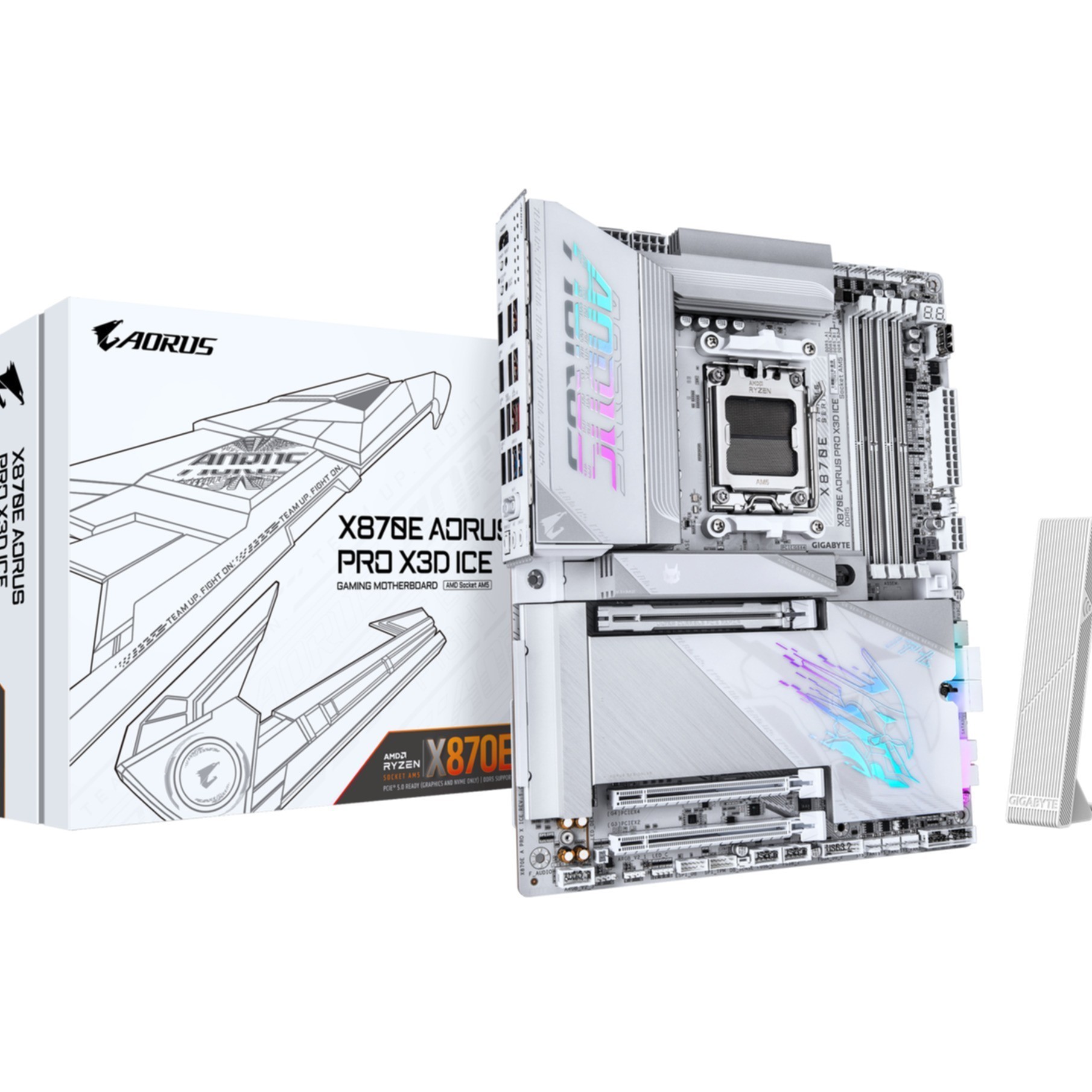 Gigabyte GA-X870E A PRO X ICE (AM5) (D) Gigabyte GA-X870E A PRO X ICE (AM5) (D)