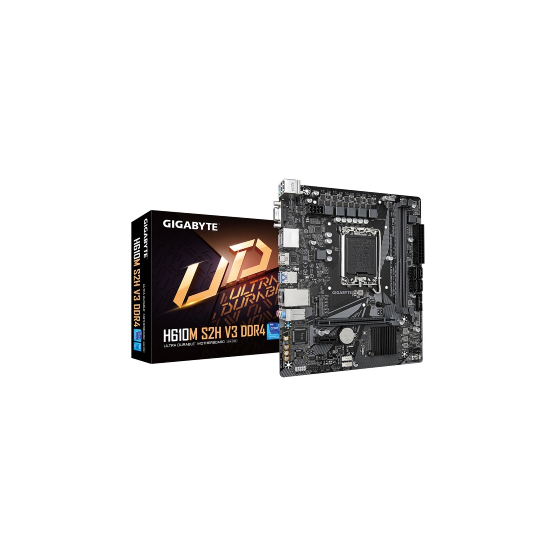 Gigabyte GA-H610M S2H DDR4 V3 (1700) (D) Gigabyte GA-H610M S2H DDR4 V3 (1700) (D)