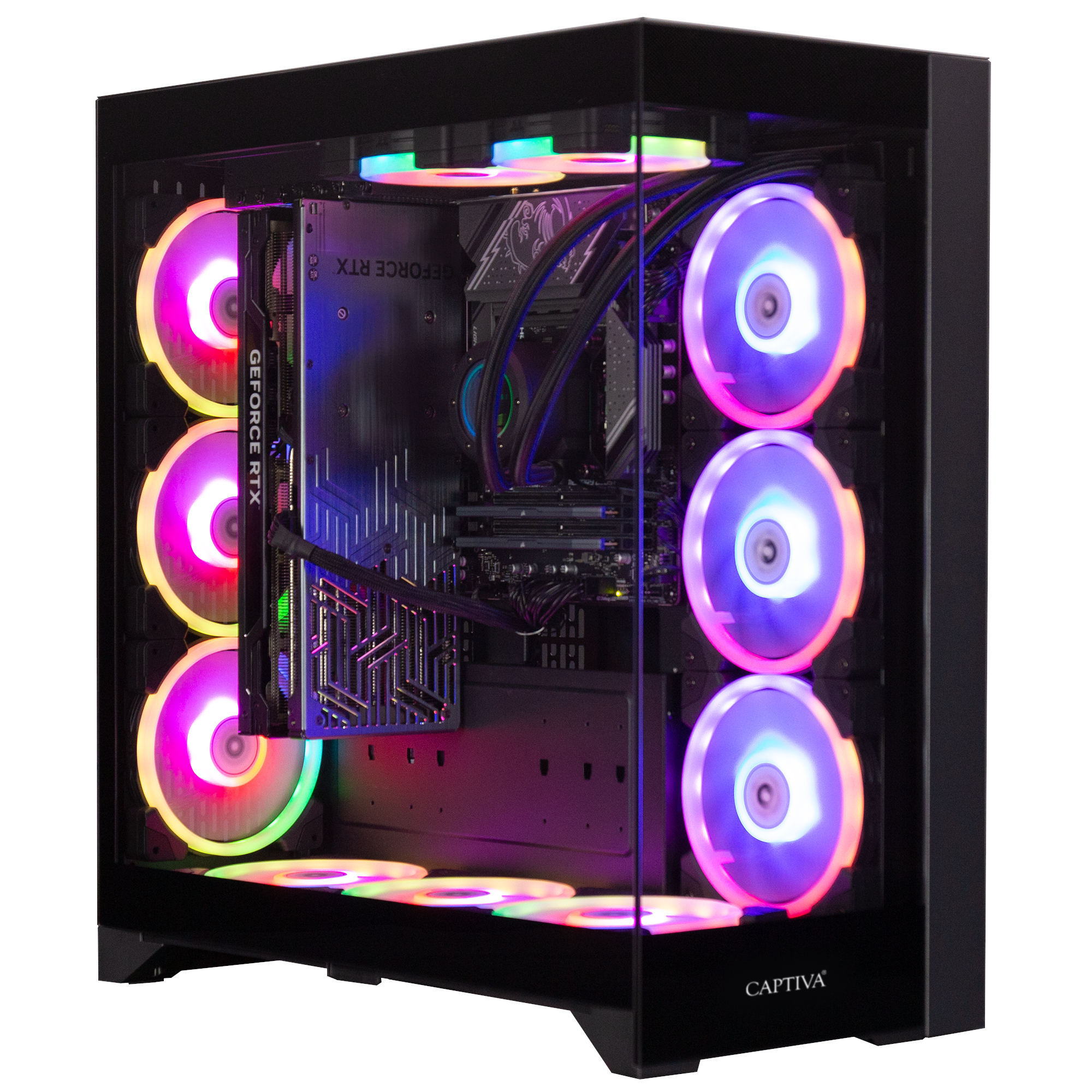 Captiva PC Ultimate Gaming I89-616 (i9-14900KF/RTX5090 32GB GDDR7/SSD 2TB+2TB/64GB/WLAN/w/o OS) Captiva PC Ultimate Gaming I89-616 (i9-14900KF/RTX5090 32GB GDDR7/SSD 2TB+2TB/64GB/WLAN/w/o OS)