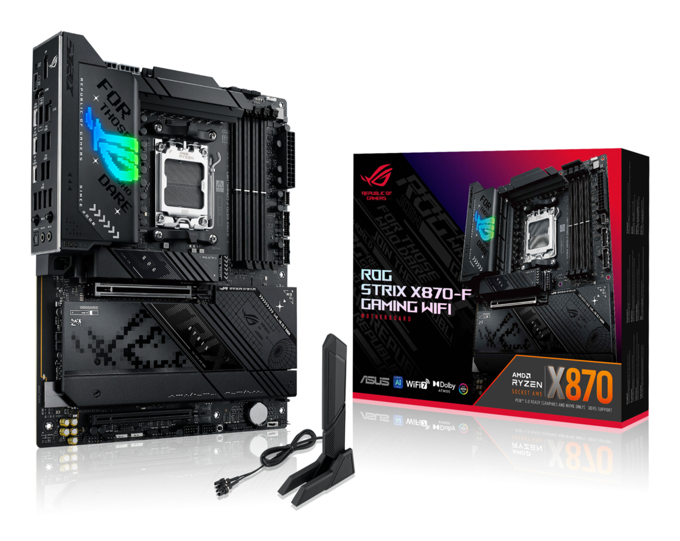 ASUS ROG STRIX X870-F Gaming WIFI (AM5) (D) ASUS ROG STRIX X870-F Gaming WIFI (AM5) (D)