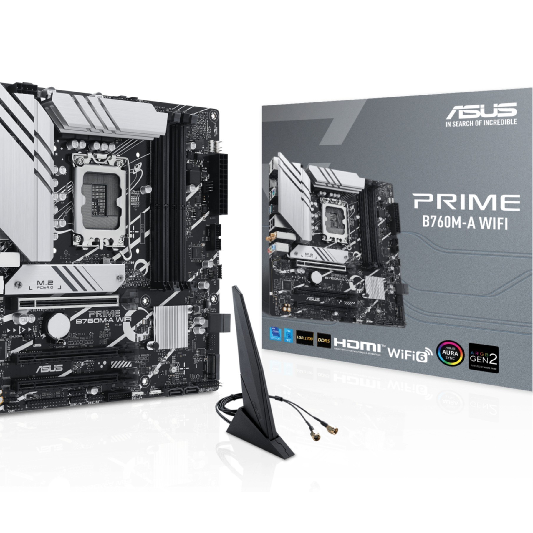 ASUS Prime B760M-A (WIFI) (1700) (D) ASUS Prime B760M-A (WIFI) (1700) (D)