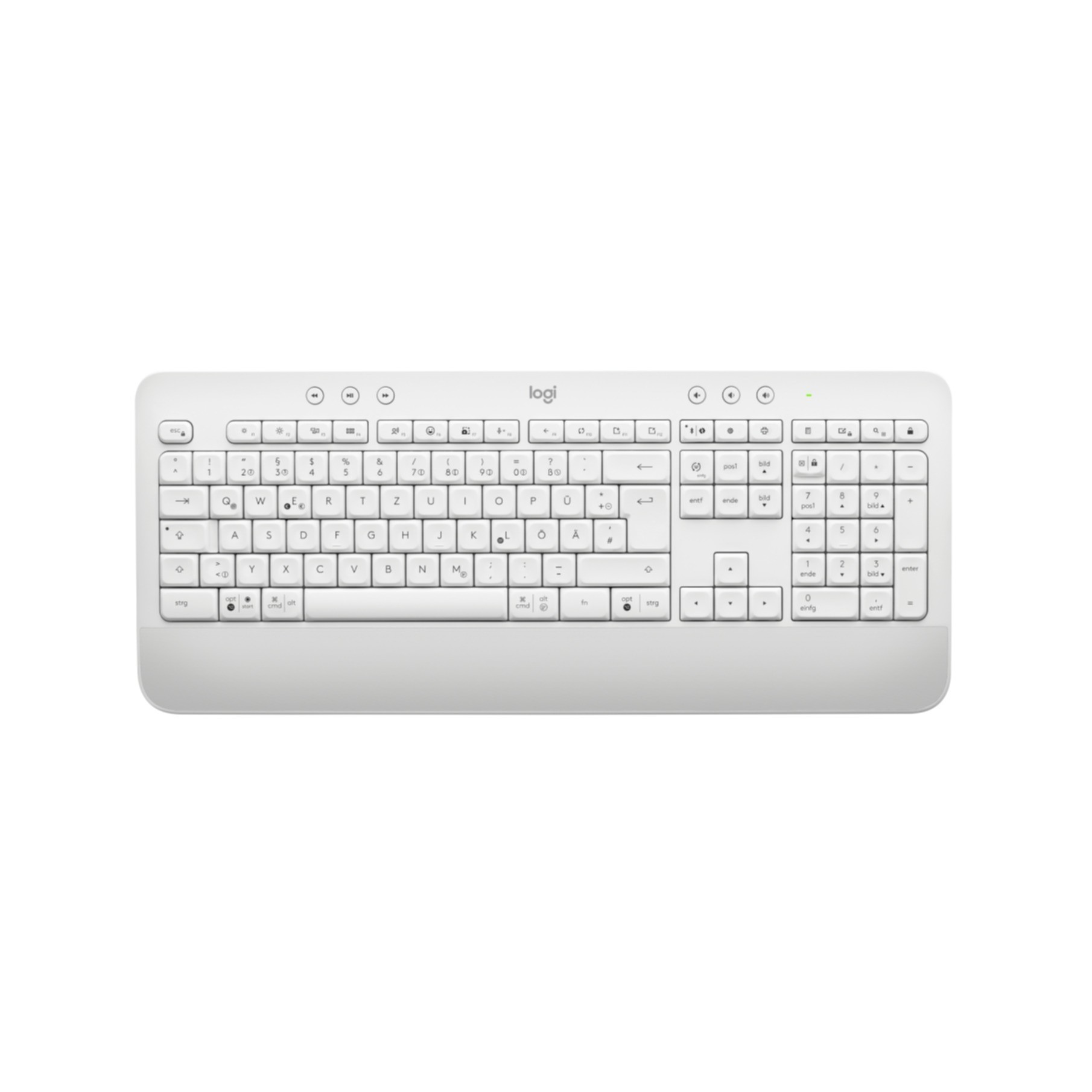 Keyboard & Mouse Logitech Wireless MK650 weiß (DE) (920-011022)