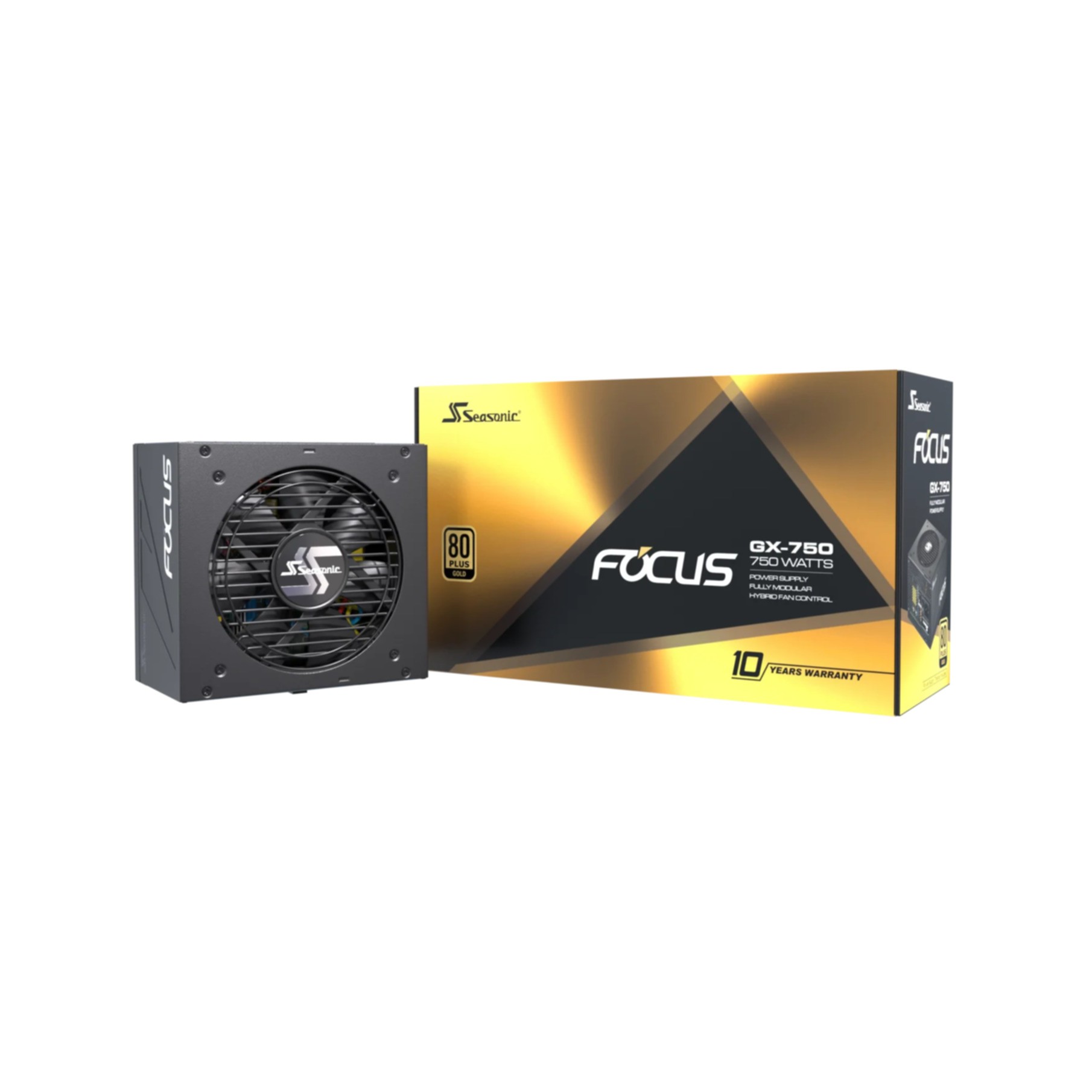 PC- Netzteil Seasonic Focus-GX-750 ATX3 Modular Gold FOCUS-GX-750-V4 750W
