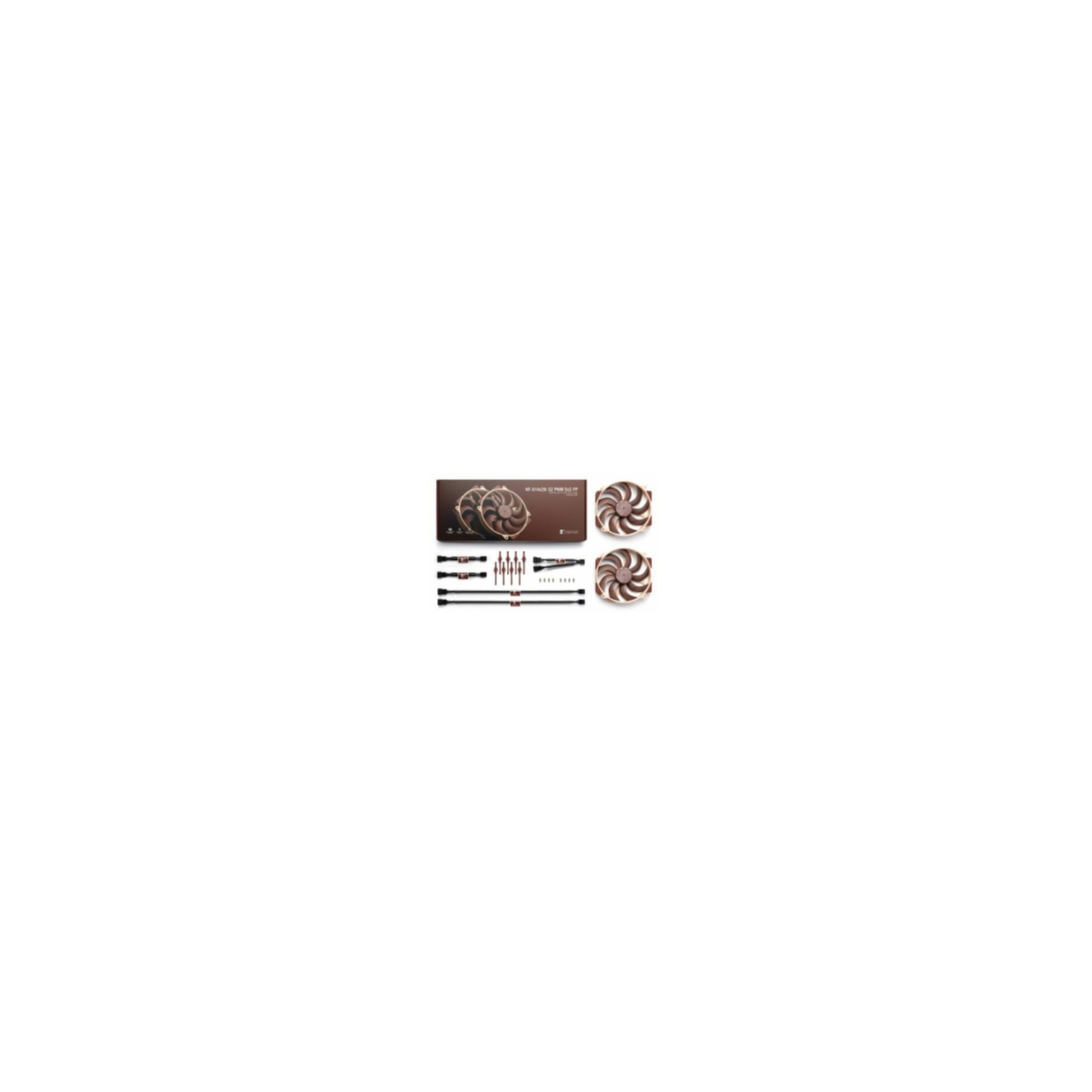 Cooler Noctua NF-A14x25r G2 PWM SX2 PP 2er Bundle (NF-A14X25R G2 PWM SX2-PP)