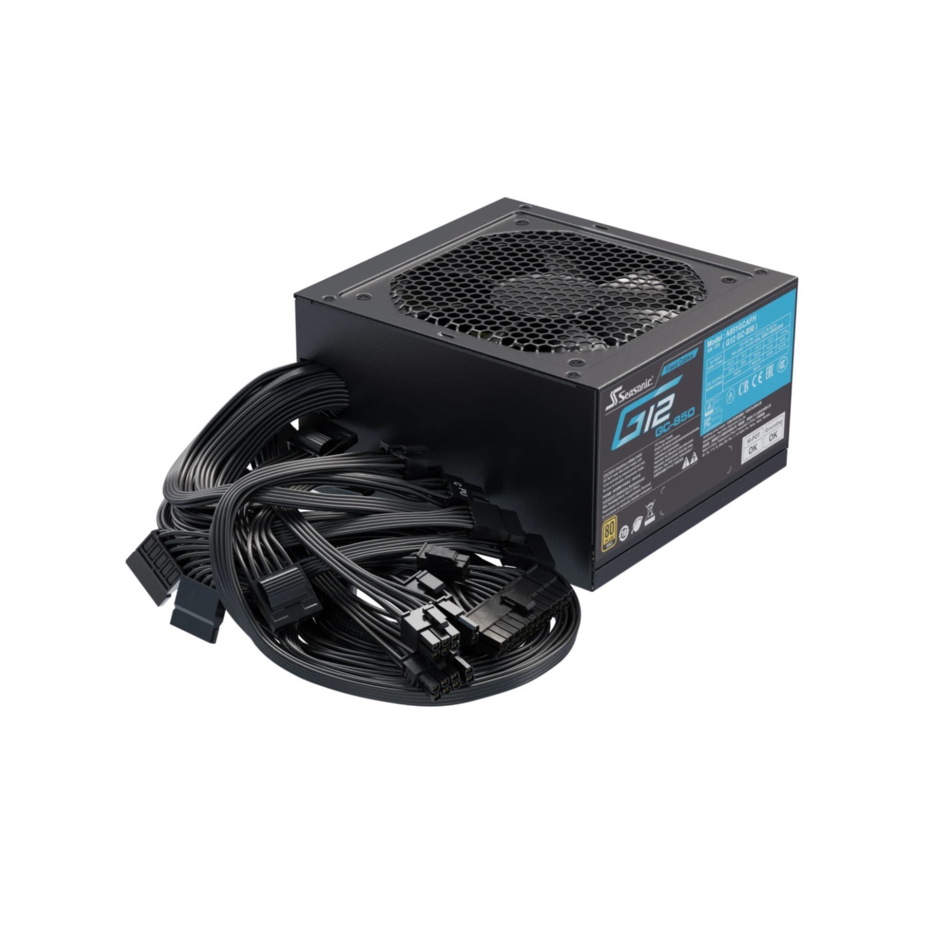 PC- Netzteil Seasonic G12 GC-850 80+ Gold SSP-850RT2 850W PC- Netzteil Seasonic G12 GC-850 80+ Gold SSP-850RT2 850W